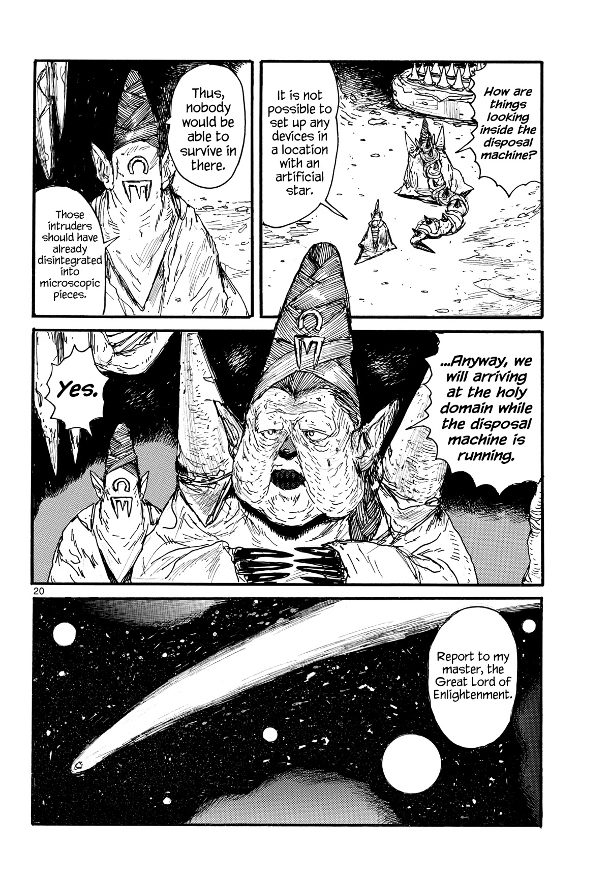 Dai Dark Chapter 32 page 20 - Chapter 32: Triangular Prism Hell