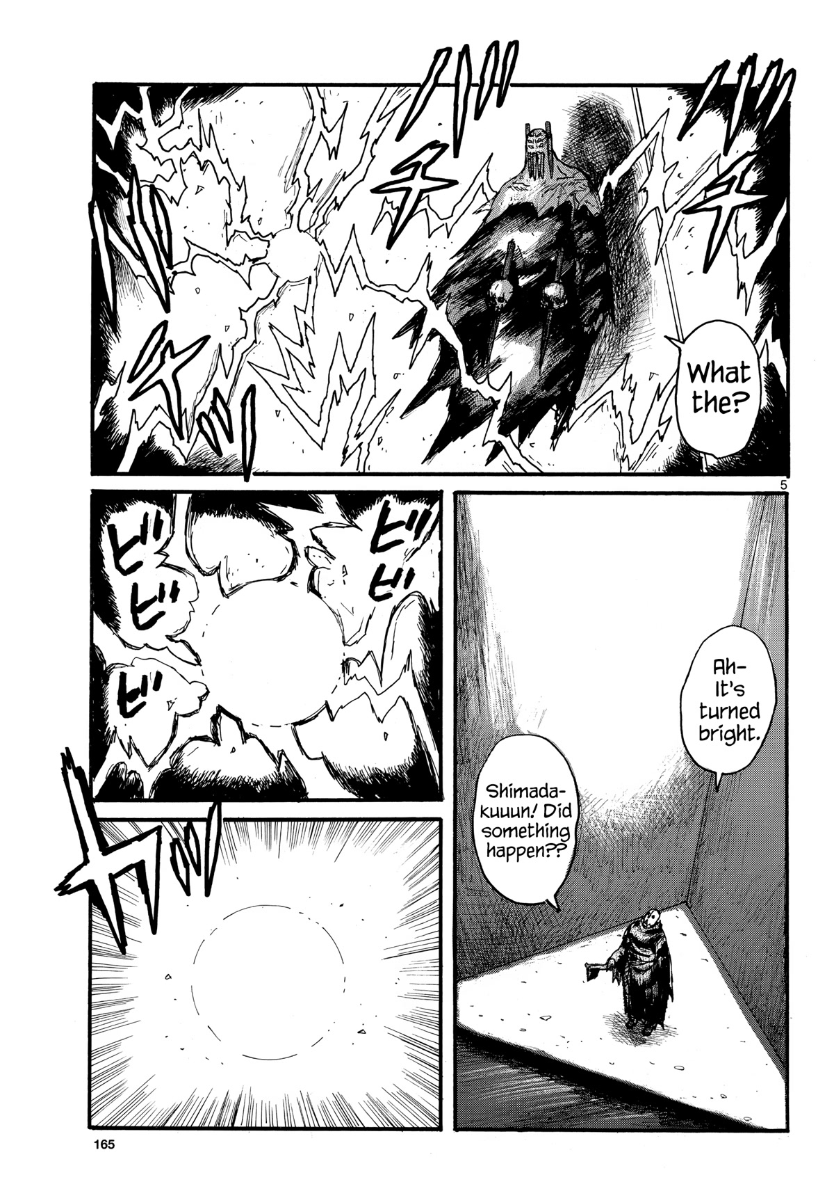 Dai Dark Chapter 32 page 5 - Chapter 32: Triangular Prism Hell