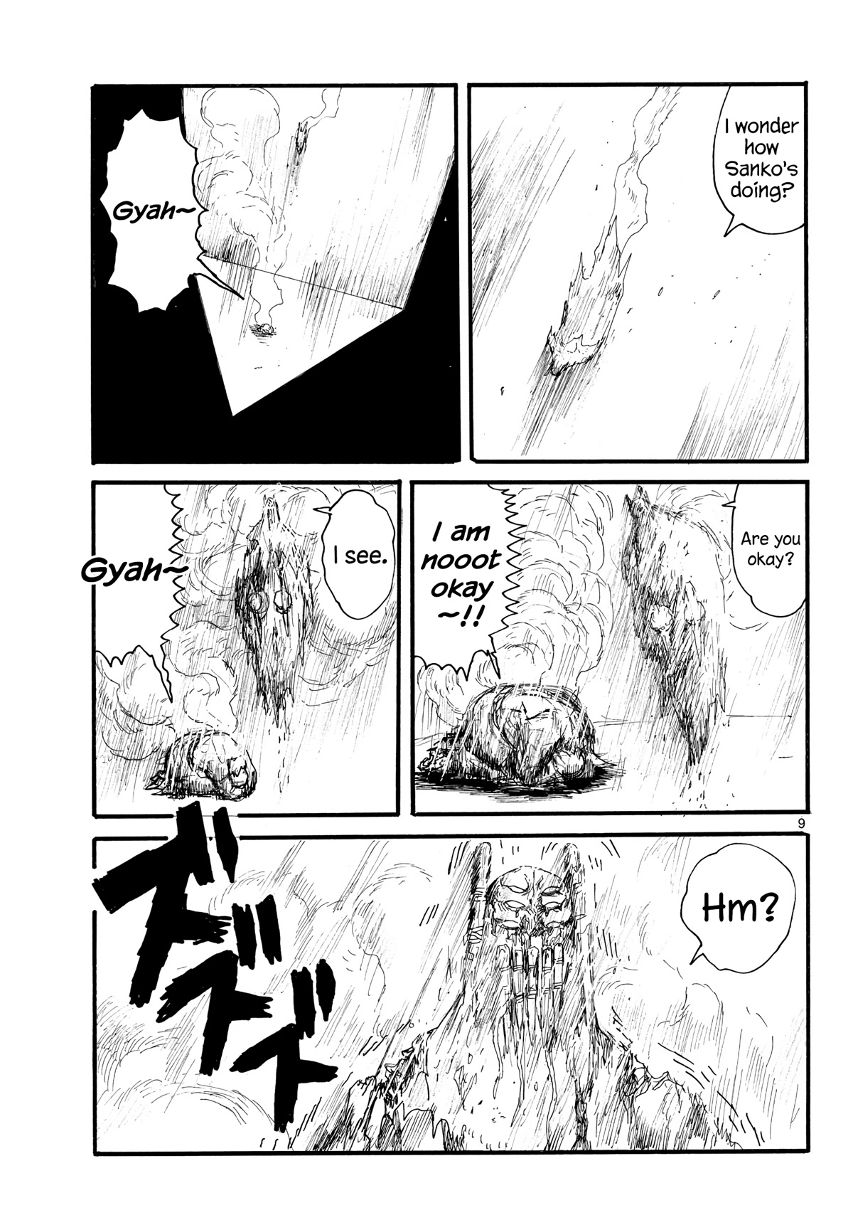Dai Dark Chapter 32 page 9 - Chapter 32: Triangular Prism Hell