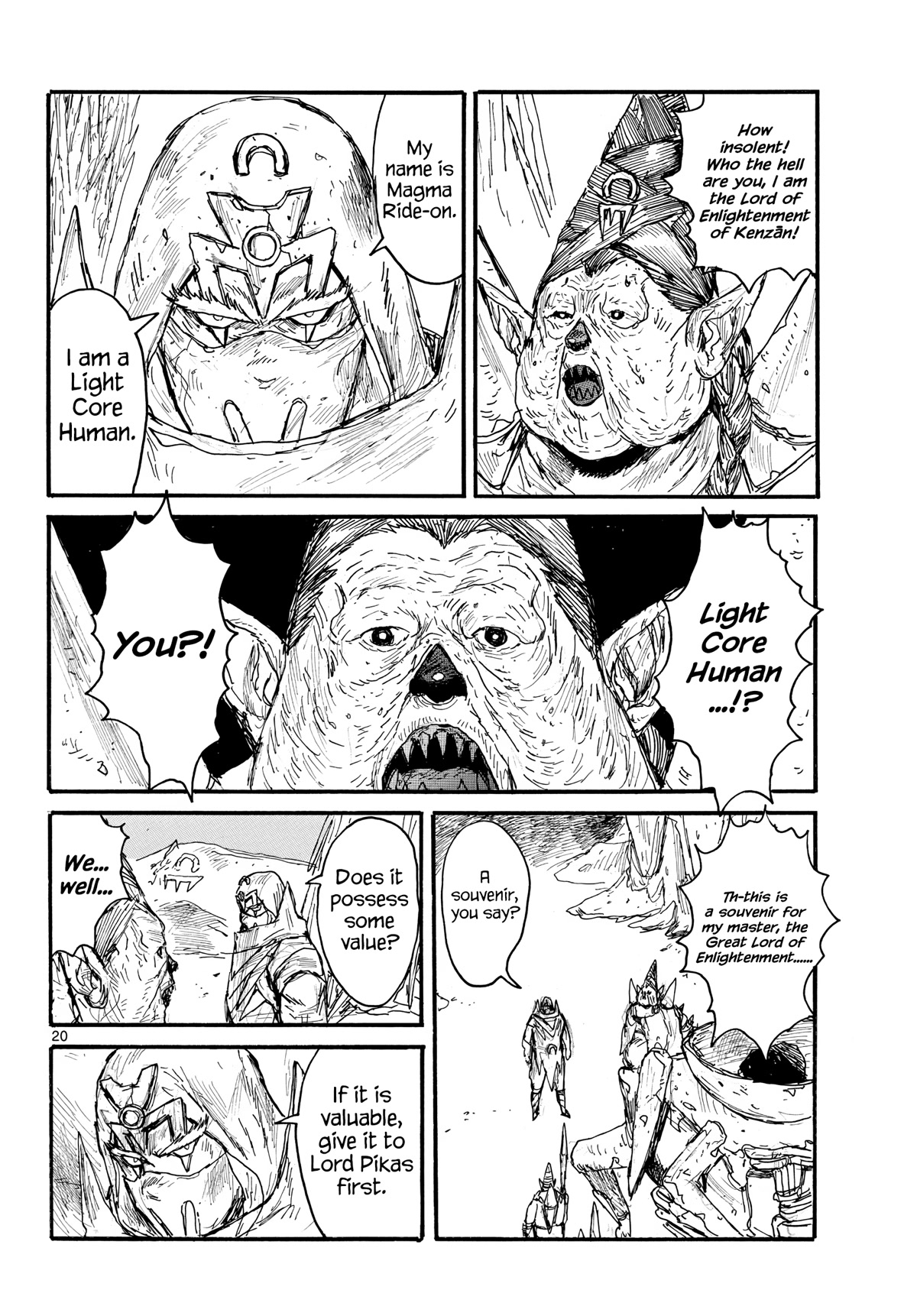 Dai Dark Chapter 33 page 20 - Chapter 33: Well-Cooked Evil