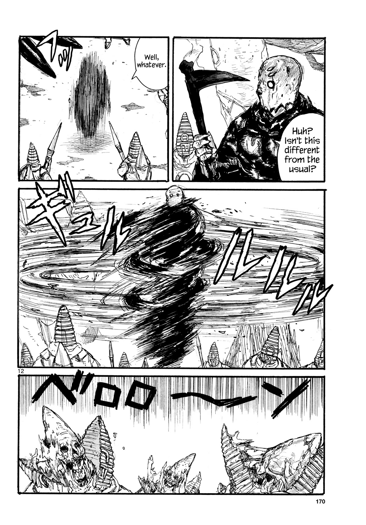 Dai Dark Chapter 34 page 12 - Chapter 34: Invincible! Zaha Shimada