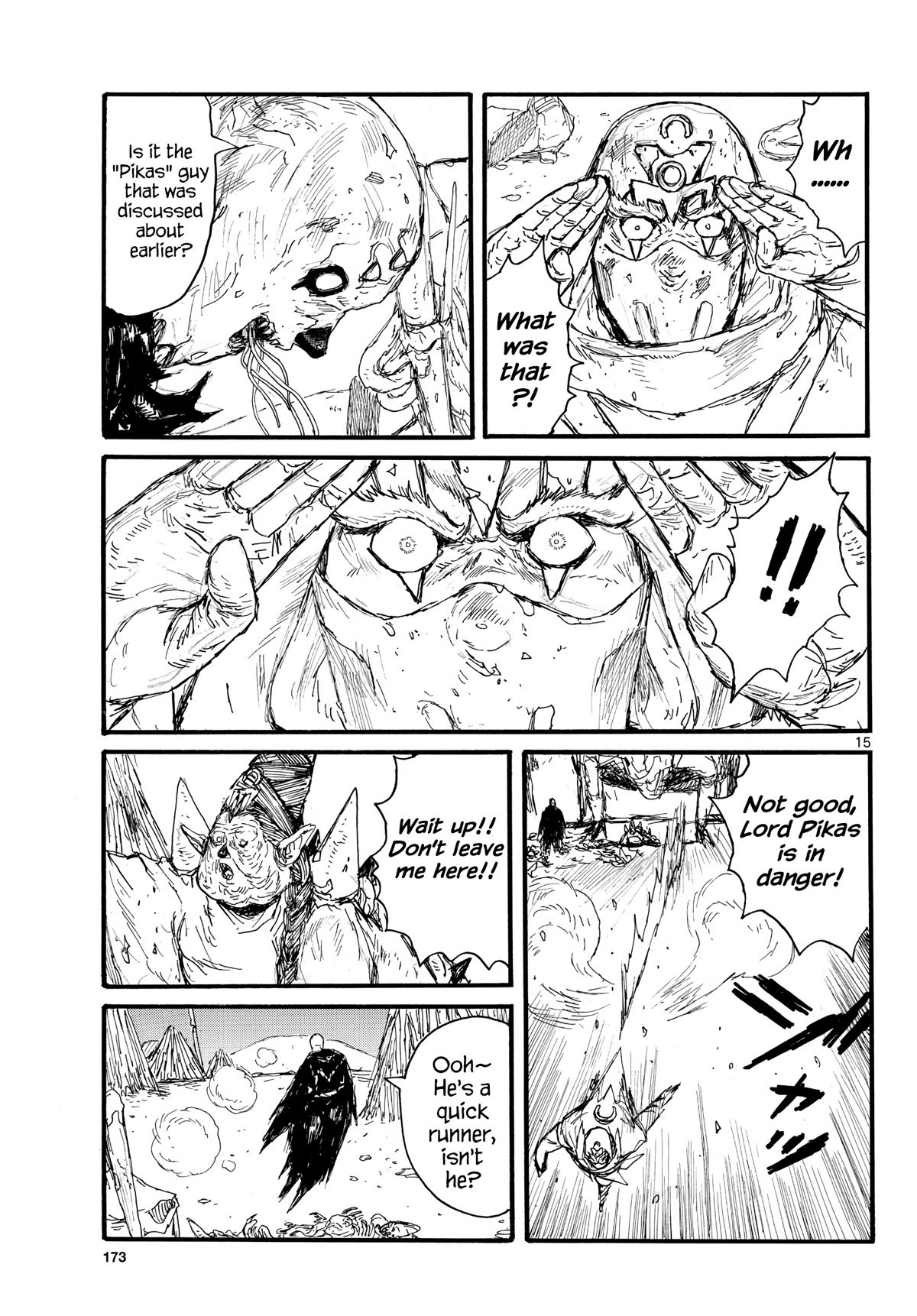 Dai Dark Chapter 34 page 15 - Chapter 34: Invincible! Zaha Shimada