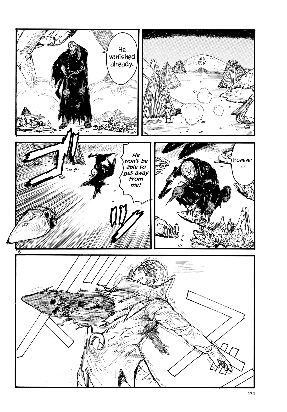 Dai Dark Chapter 34 page 16 - Chapter 34: Invincible! Zaha Shimada