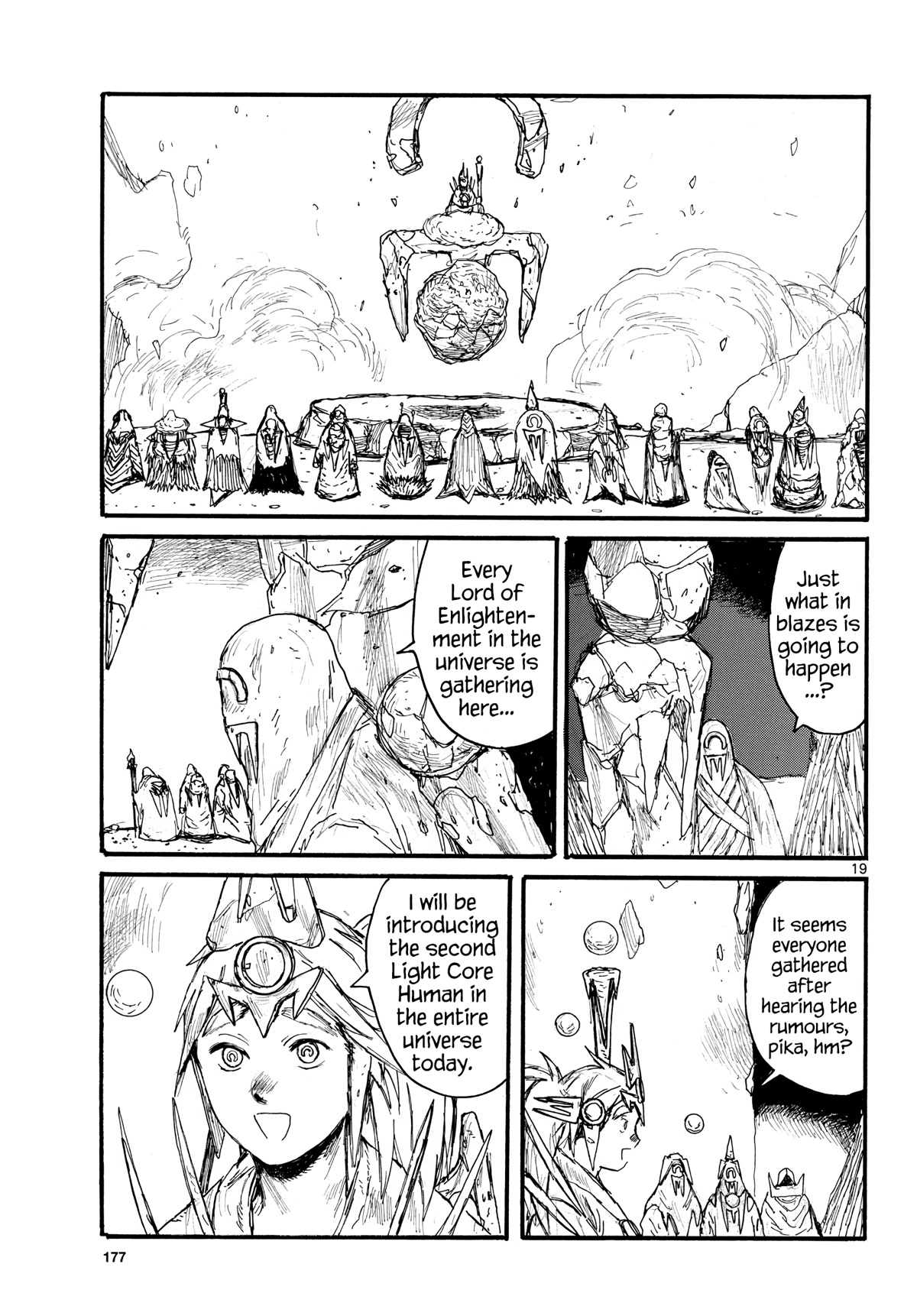 Dai Dark Chapter 34 page 19 - Chapter 34: Invincible! Zaha Shimada