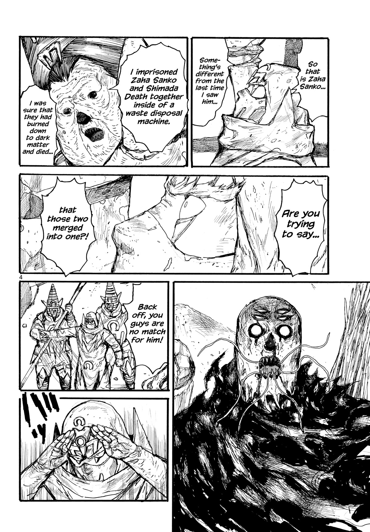 Dai Dark Chapter 34 page 4 - Chapter 34: Invincible! Zaha Shimada
