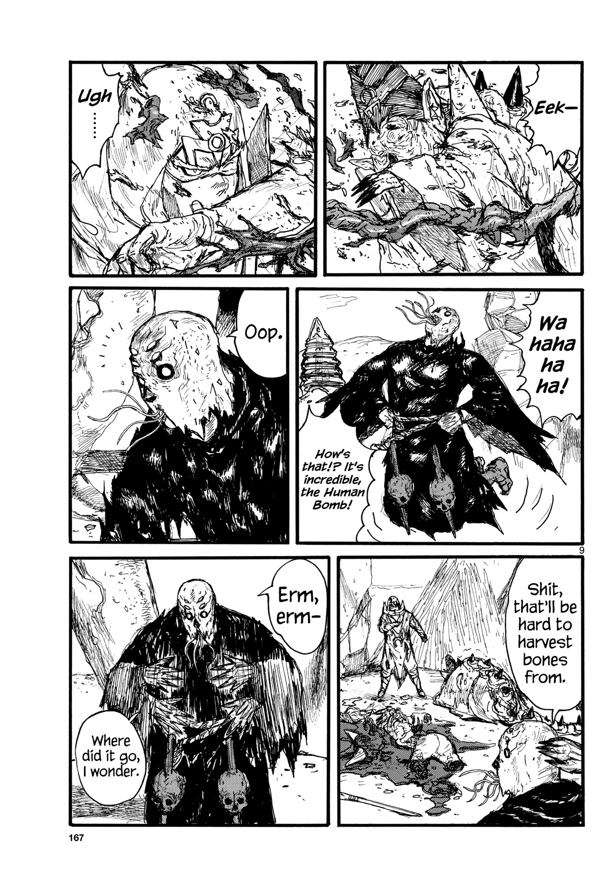 Dai Dark Chapter 34 page 9 - Chapter 34: Invincible! Zaha Shimada