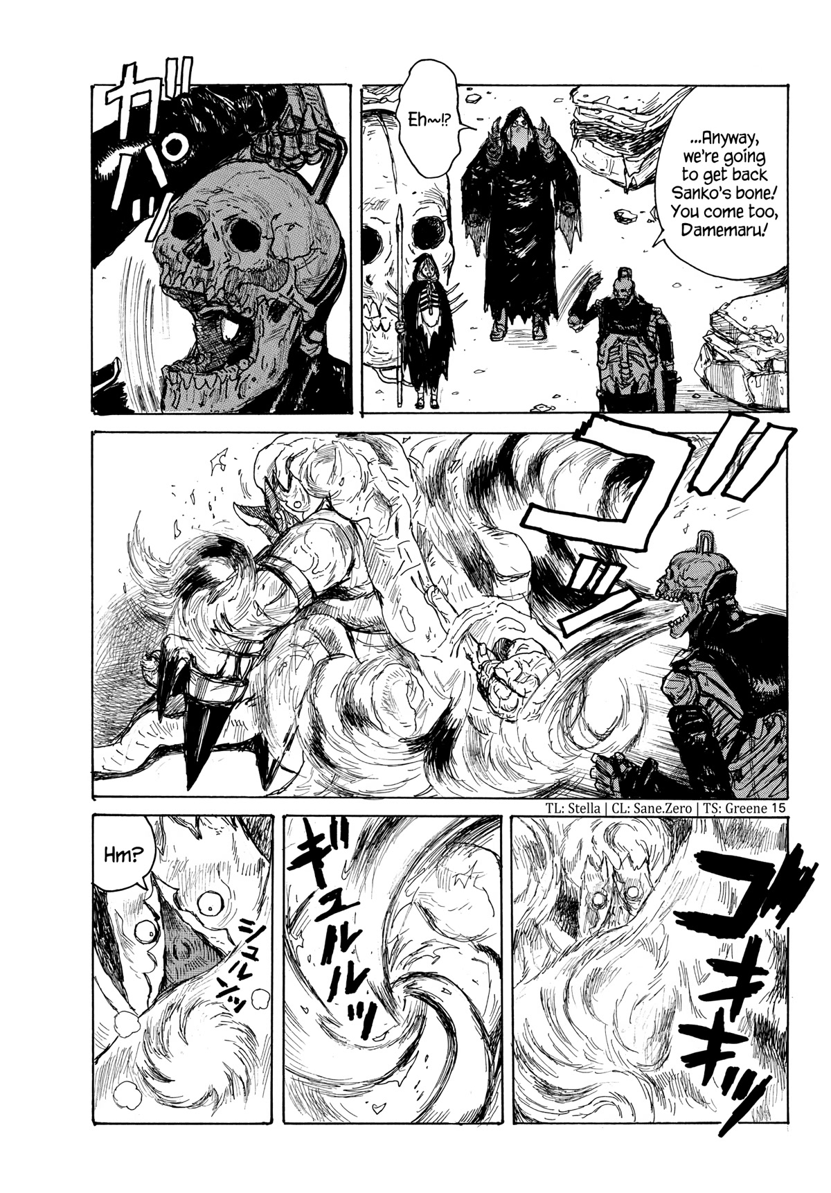 Dai Dark Chapter 37 page 15 - Chapter 37: Bone Riot