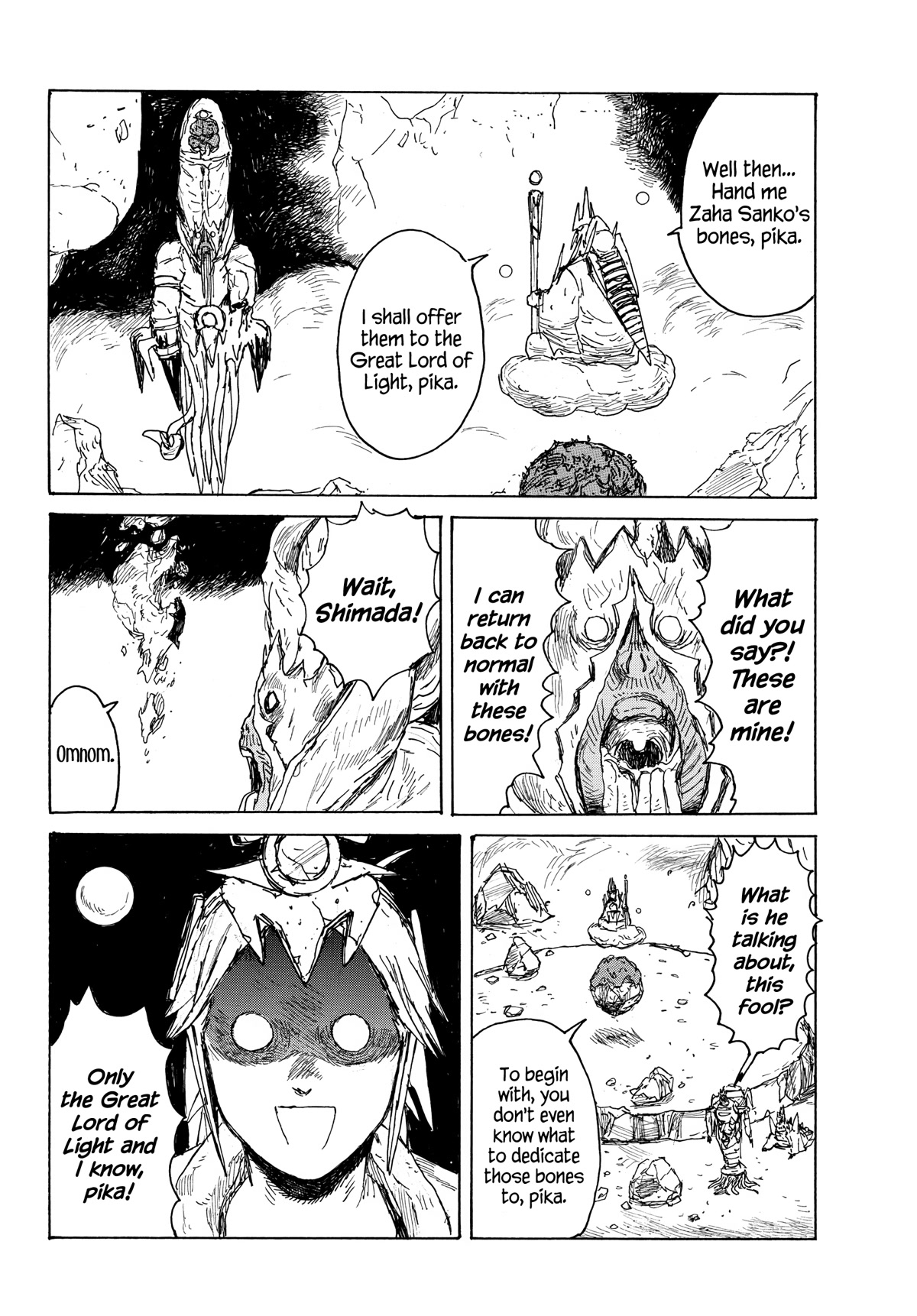 Dai Dark Chapter 37 page 22 - Chapter 37: Bone Riot