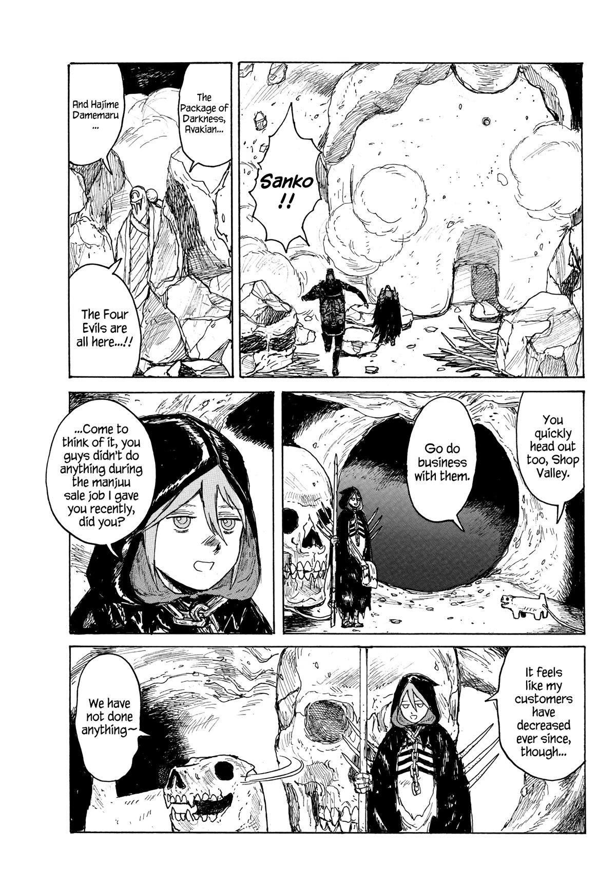 Dai Dark Chapter 37 page 9 - Chapter 37: Bone Riot