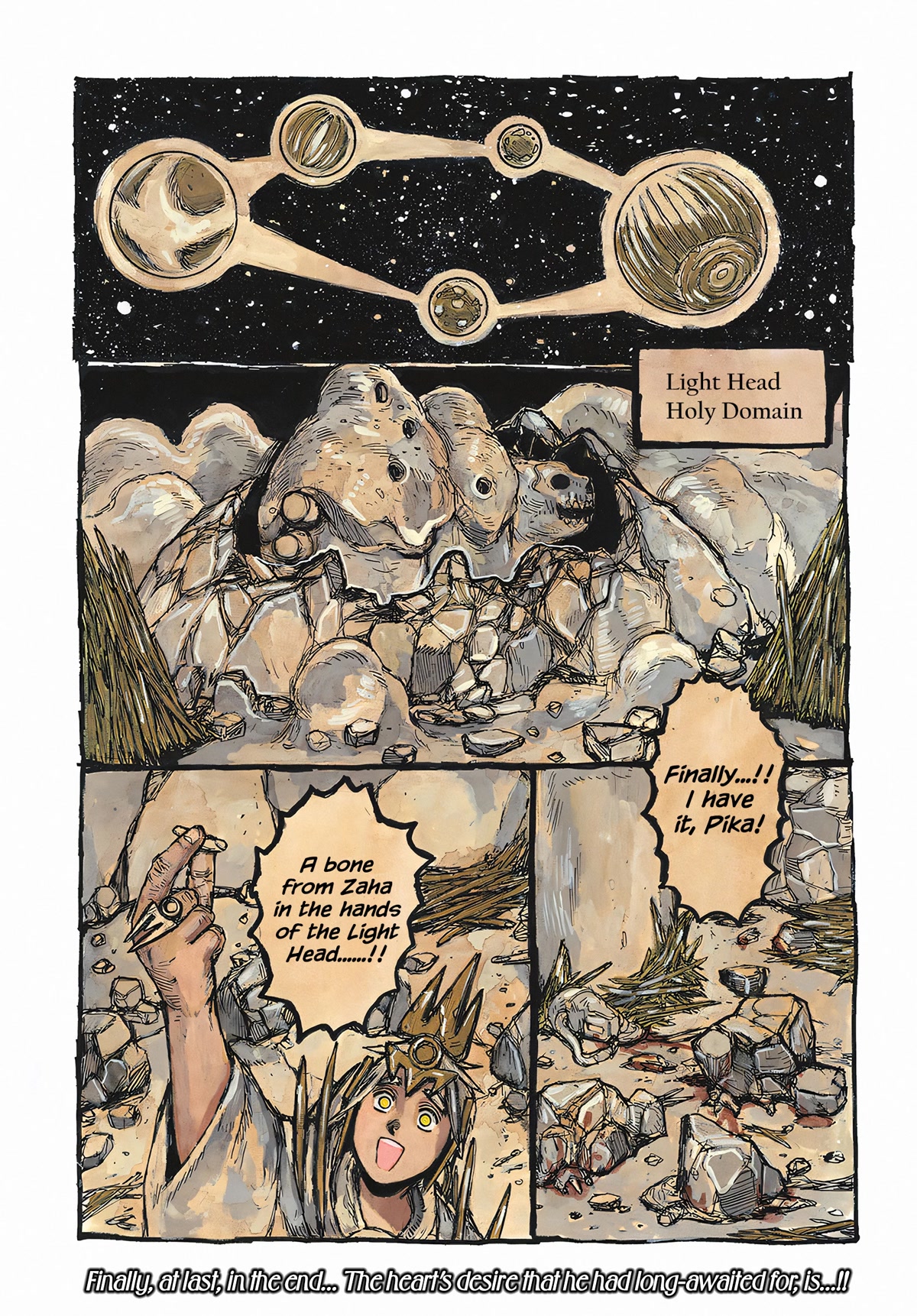Dai Dark Chapter 38 page 1 - Chapter 38: Dark, Light, Grey Zone