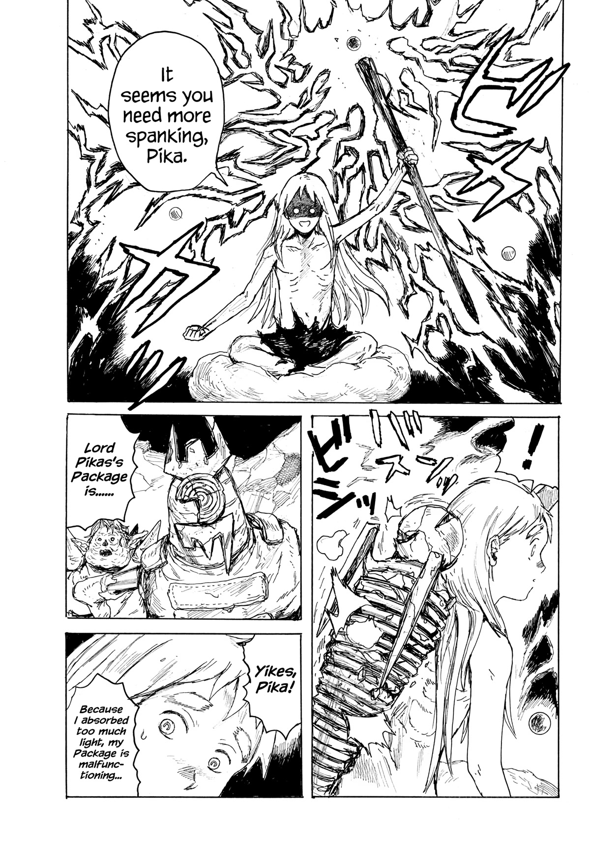 Dai Dark Chapter 38 page 10 - Chapter 38: Dark, Light, Grey Zone