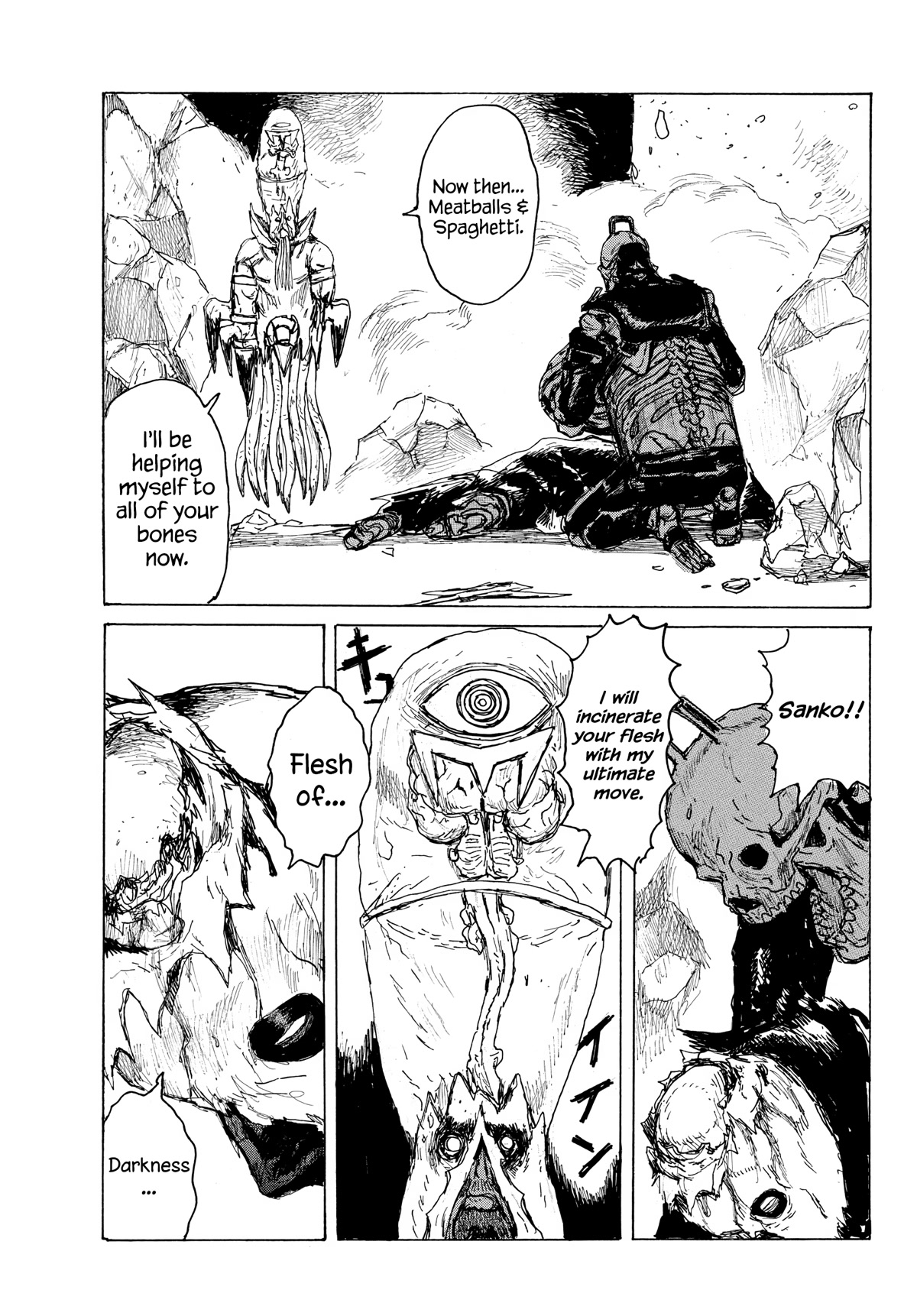 Dai Dark Chapter 38 page 16 - Chapter 38: Dark, Light, Grey Zone