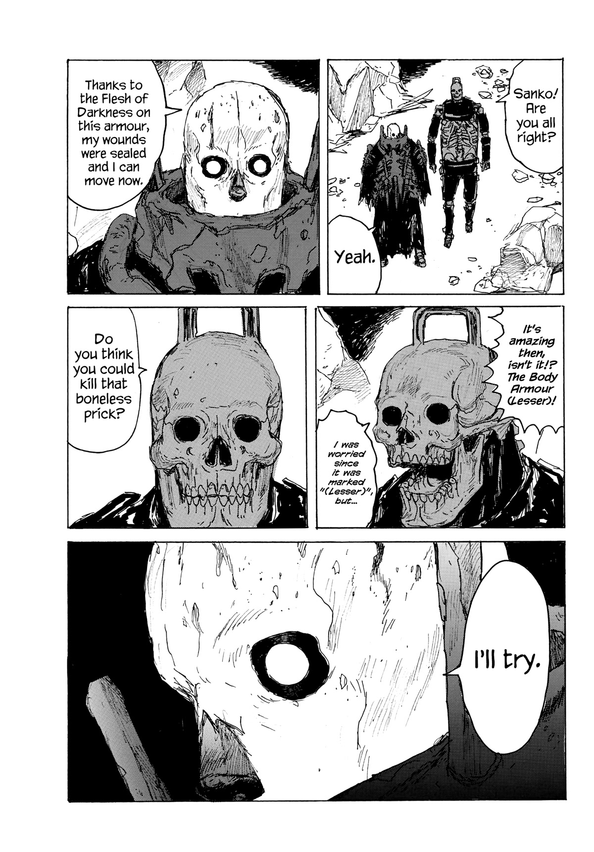 Dai Dark Chapter 38 page 22 - Chapter 38: Dark, Light, Grey Zone