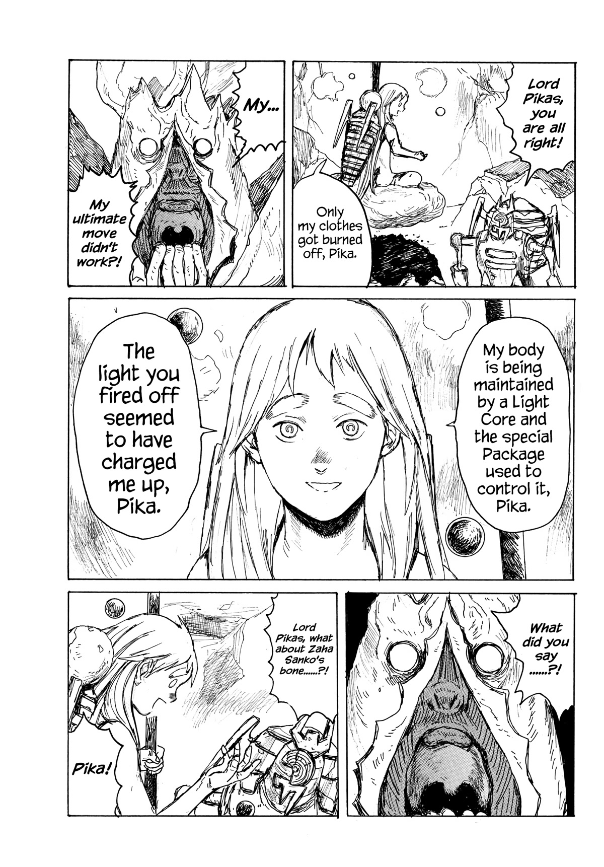 Dai Dark Chapter 38 page 8 - Chapter 38: Dark, Light, Grey Zone
