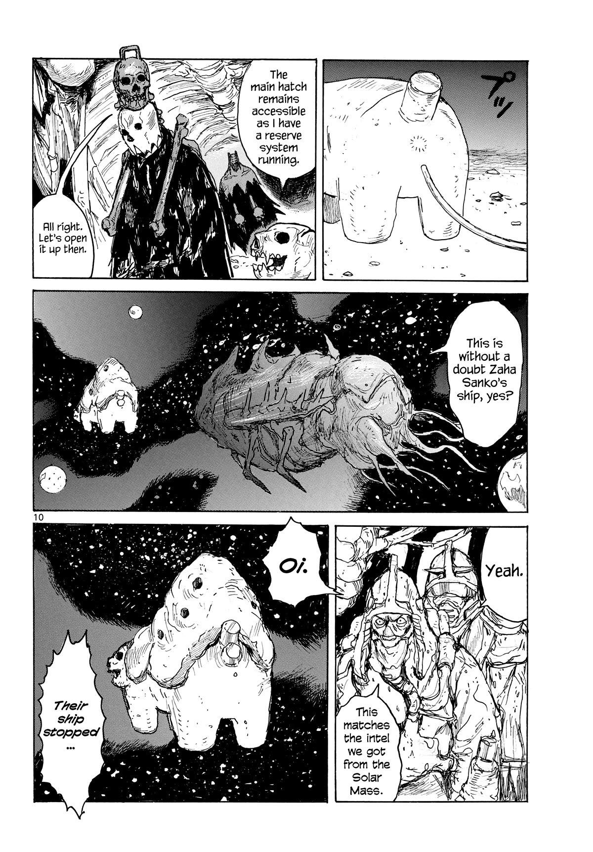 Dai Dark Chapter 41 page 10 - Chapter 41: U • K • A – Emergence