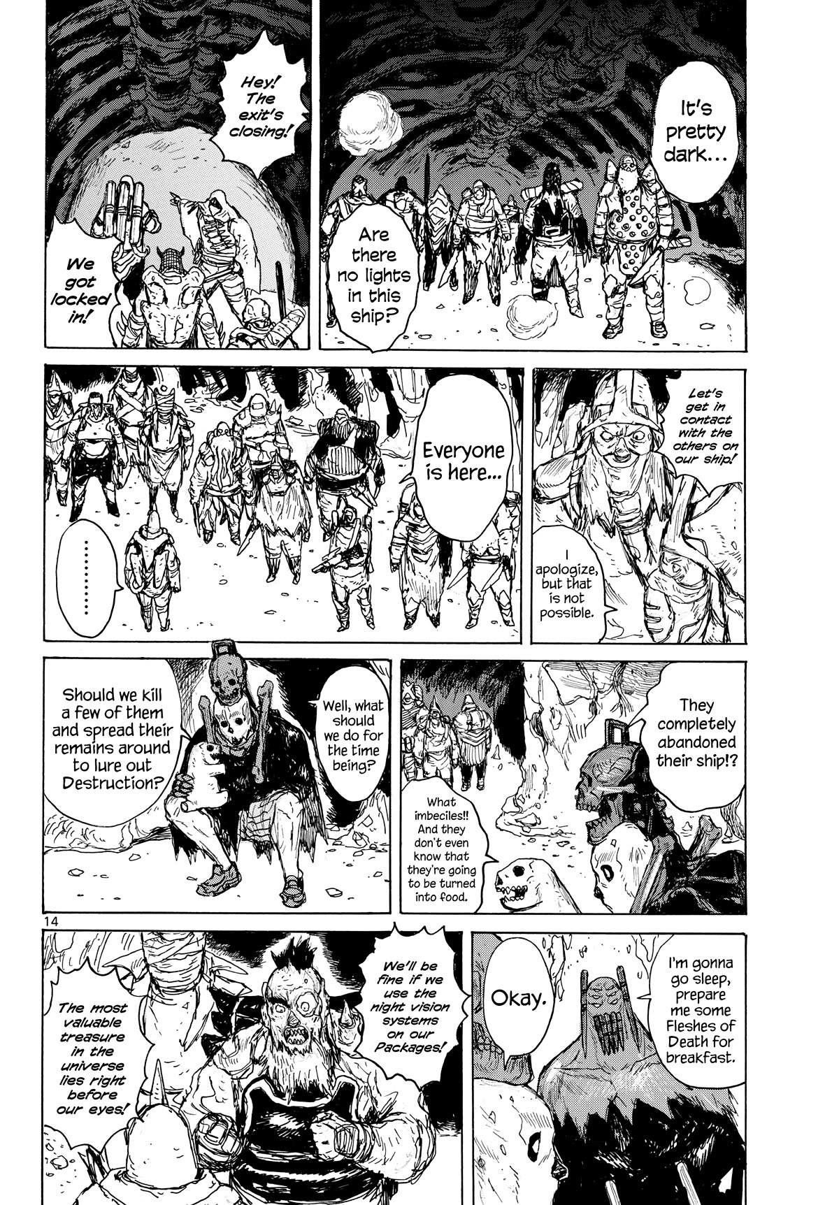 Dai Dark Chapter 41 page 14 - Chapter 41: U • K • A – Emergence