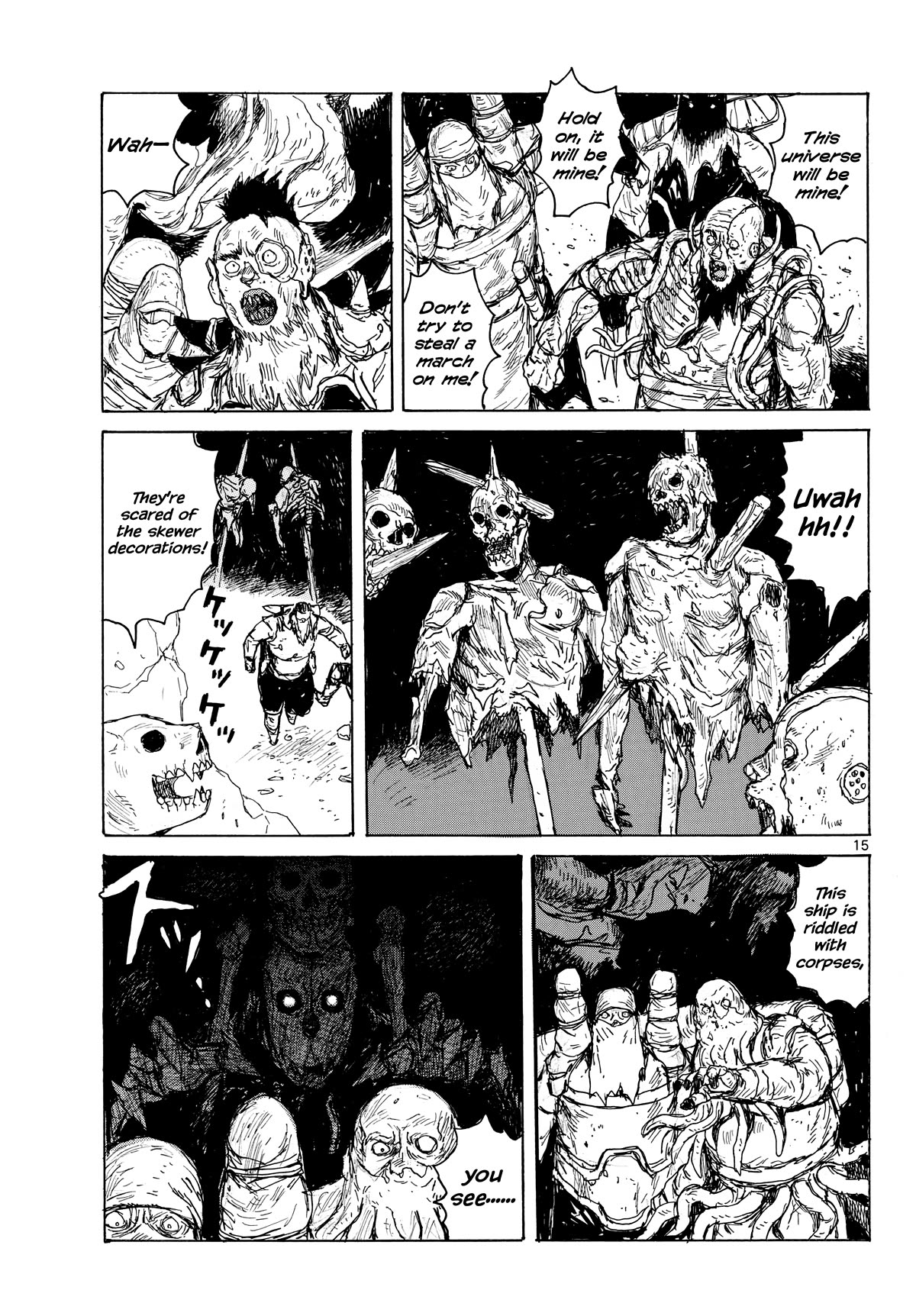 Dai Dark Chapter 41 page 15 - Chapter 41: U • K • A – Emergence