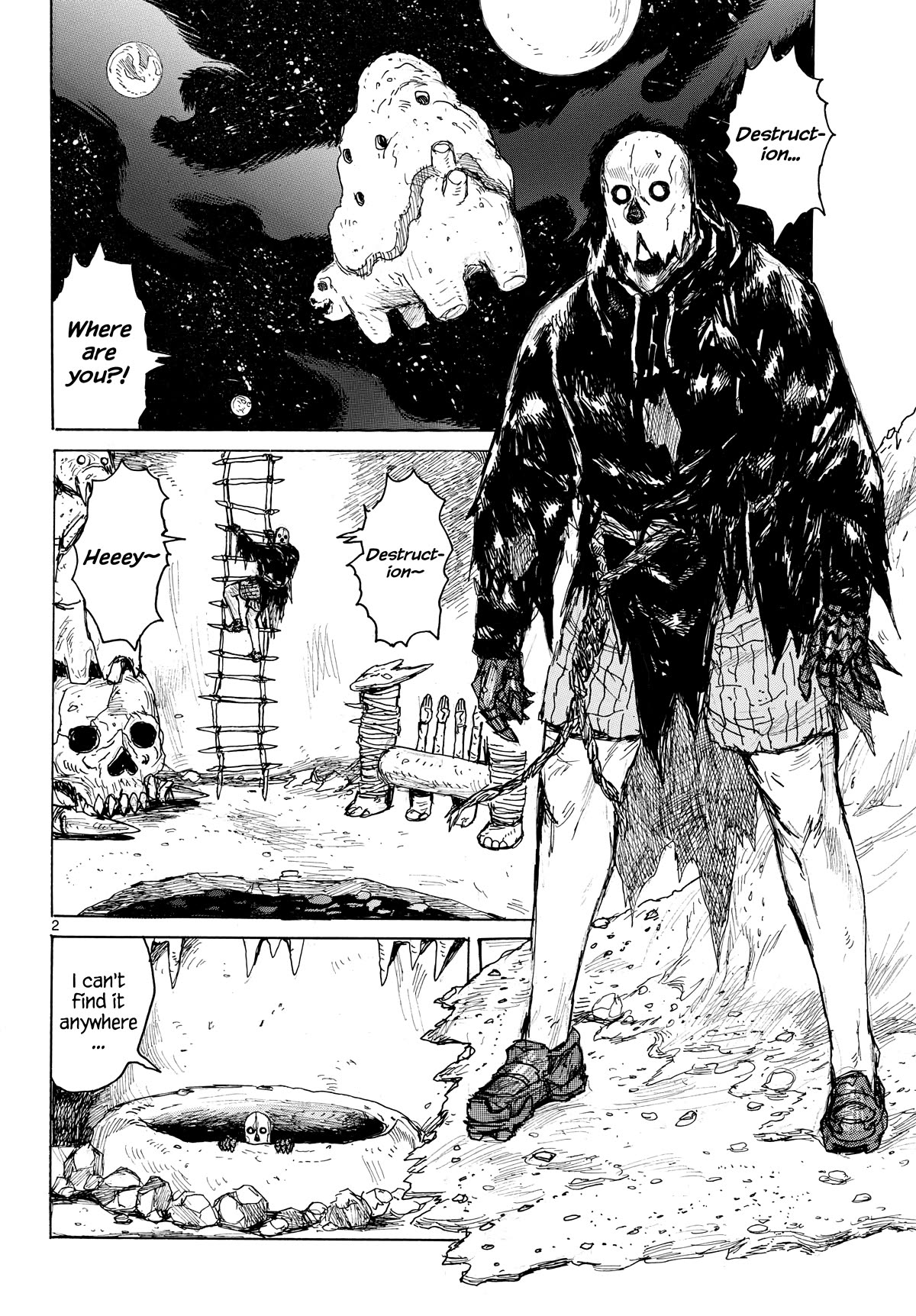 Dai Dark Chapter 41 page 2 - Chapter 41: U • K • A – Emergence