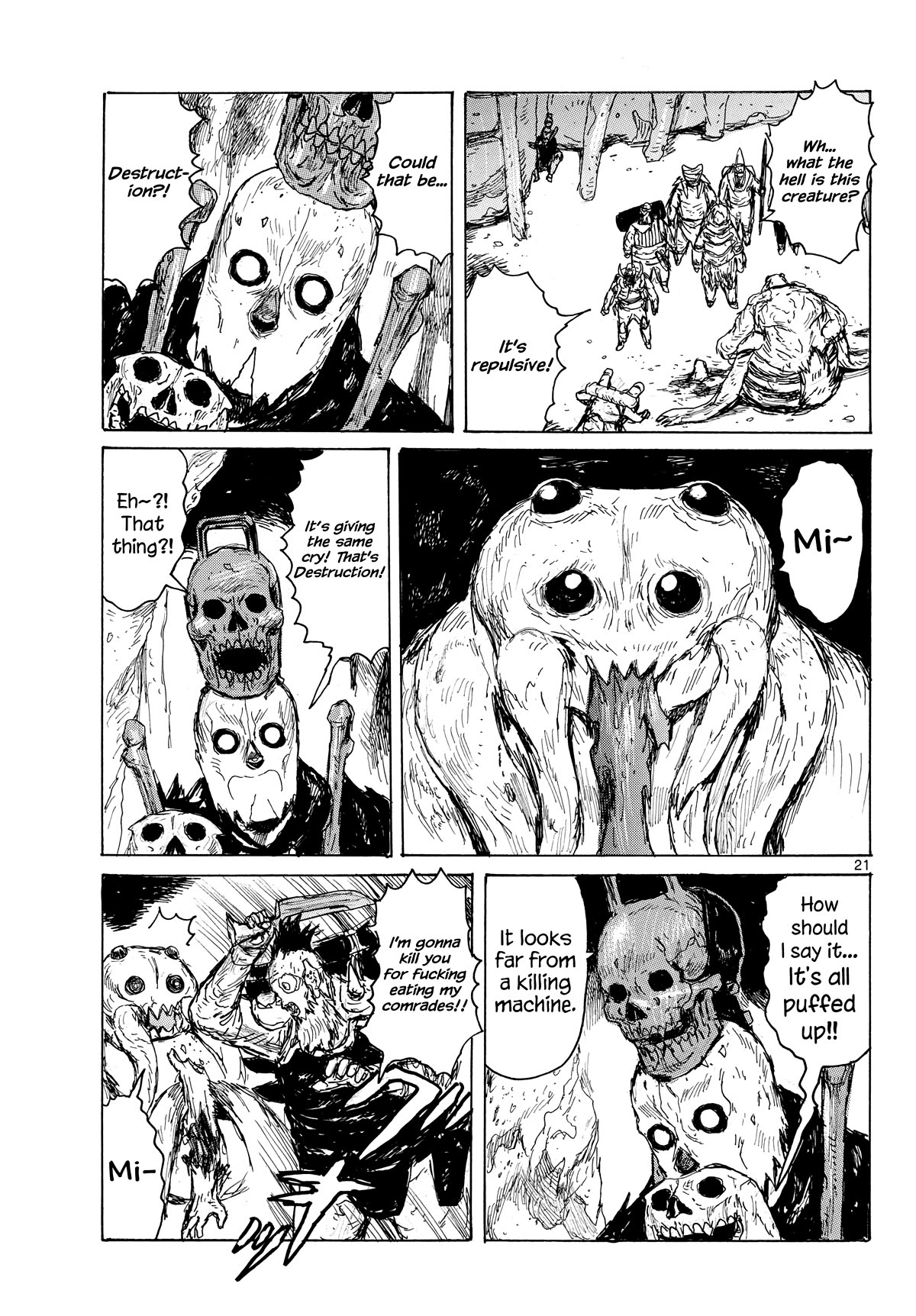 Dai Dark Chapter 41 page 21 - Chapter 41: U • K • A – Emergence