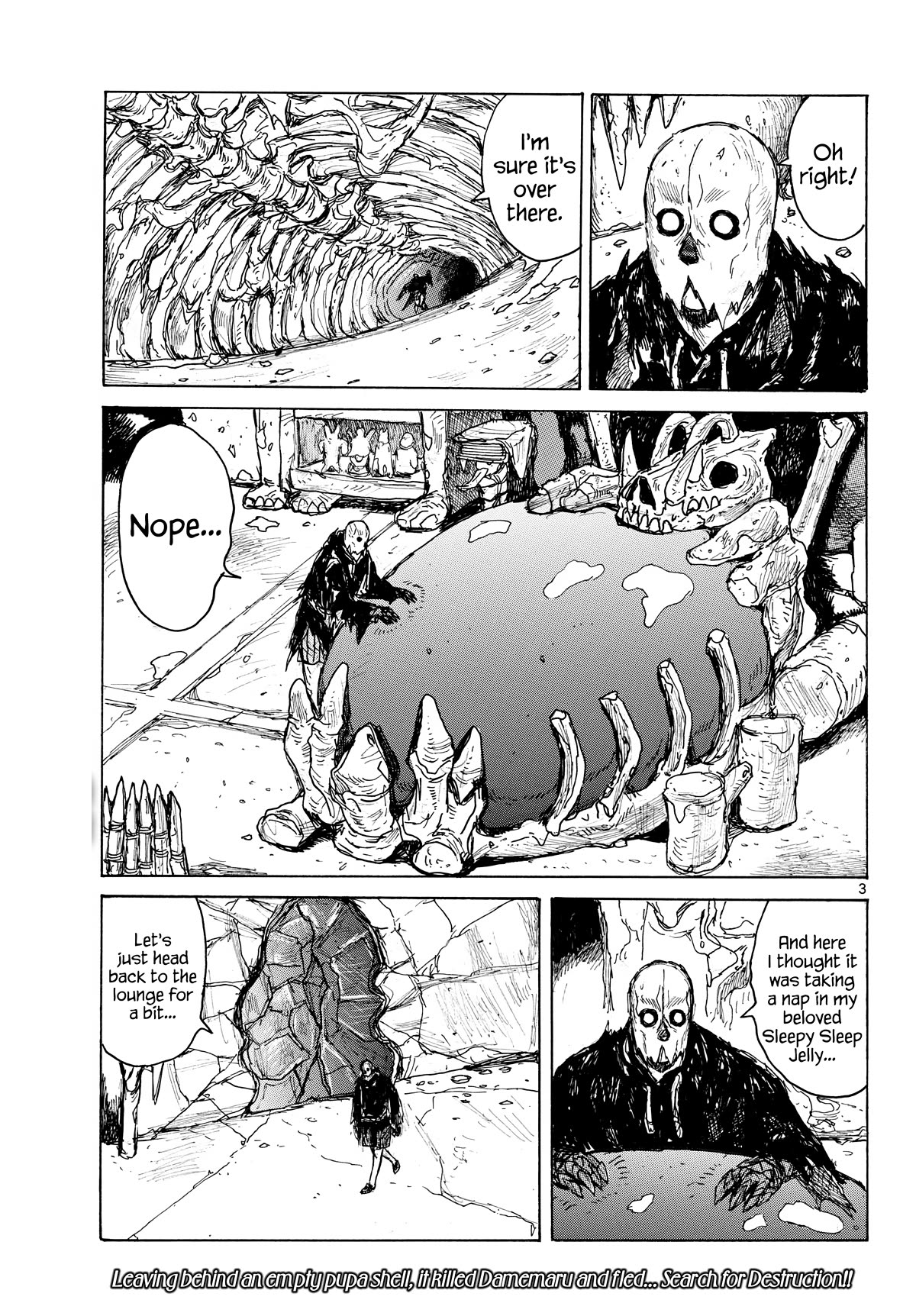 Dai Dark Chapter 41 page 3 - Chapter 41: U • K • A – Emergence