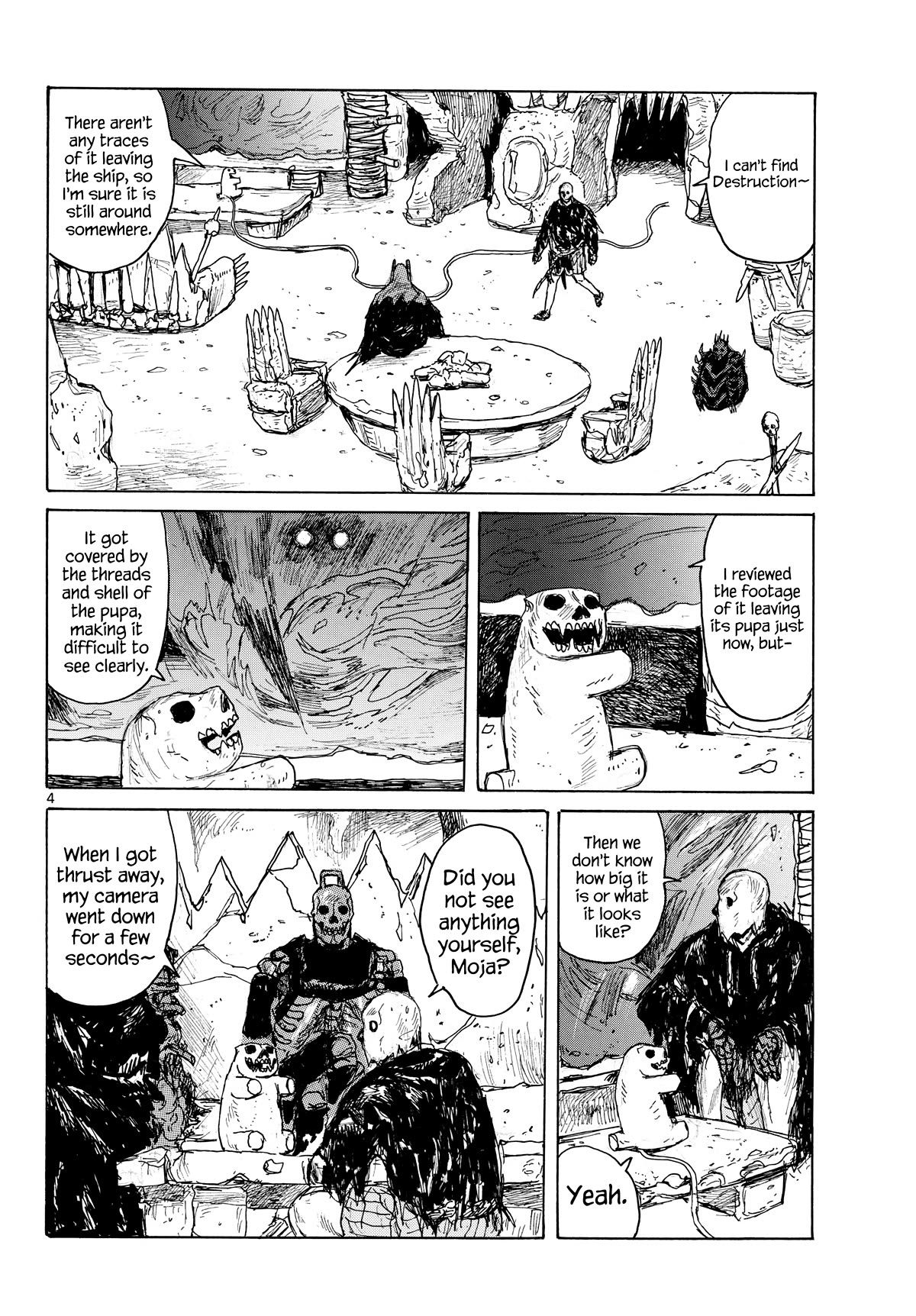 Dai Dark Chapter 41 page 4 - Chapter 41: U • K • A – Emergence