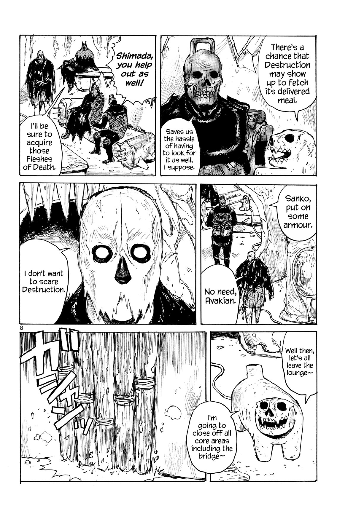 Dai Dark Chapter 41 page 8 - Chapter 41: U • K • A – Emergence