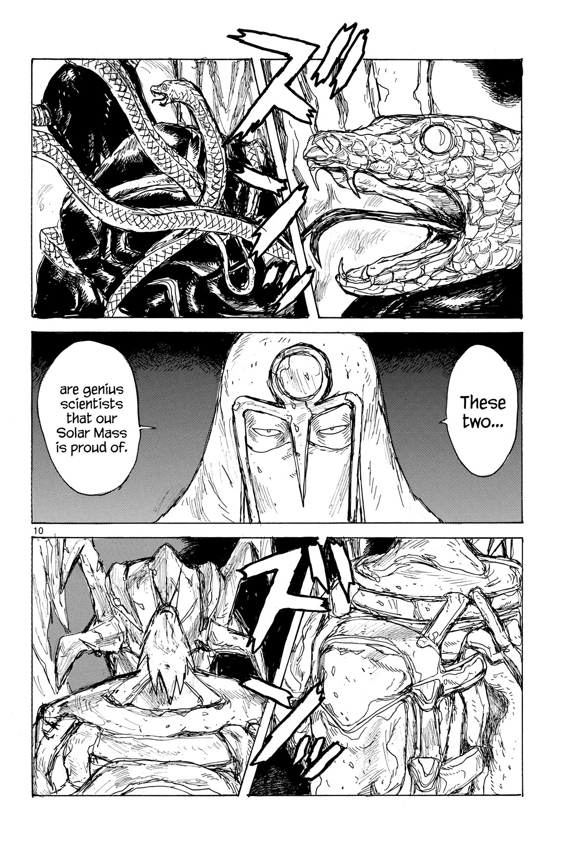 Dai Dark Chapter 43 page 10 - Chapter 43: Snake Work