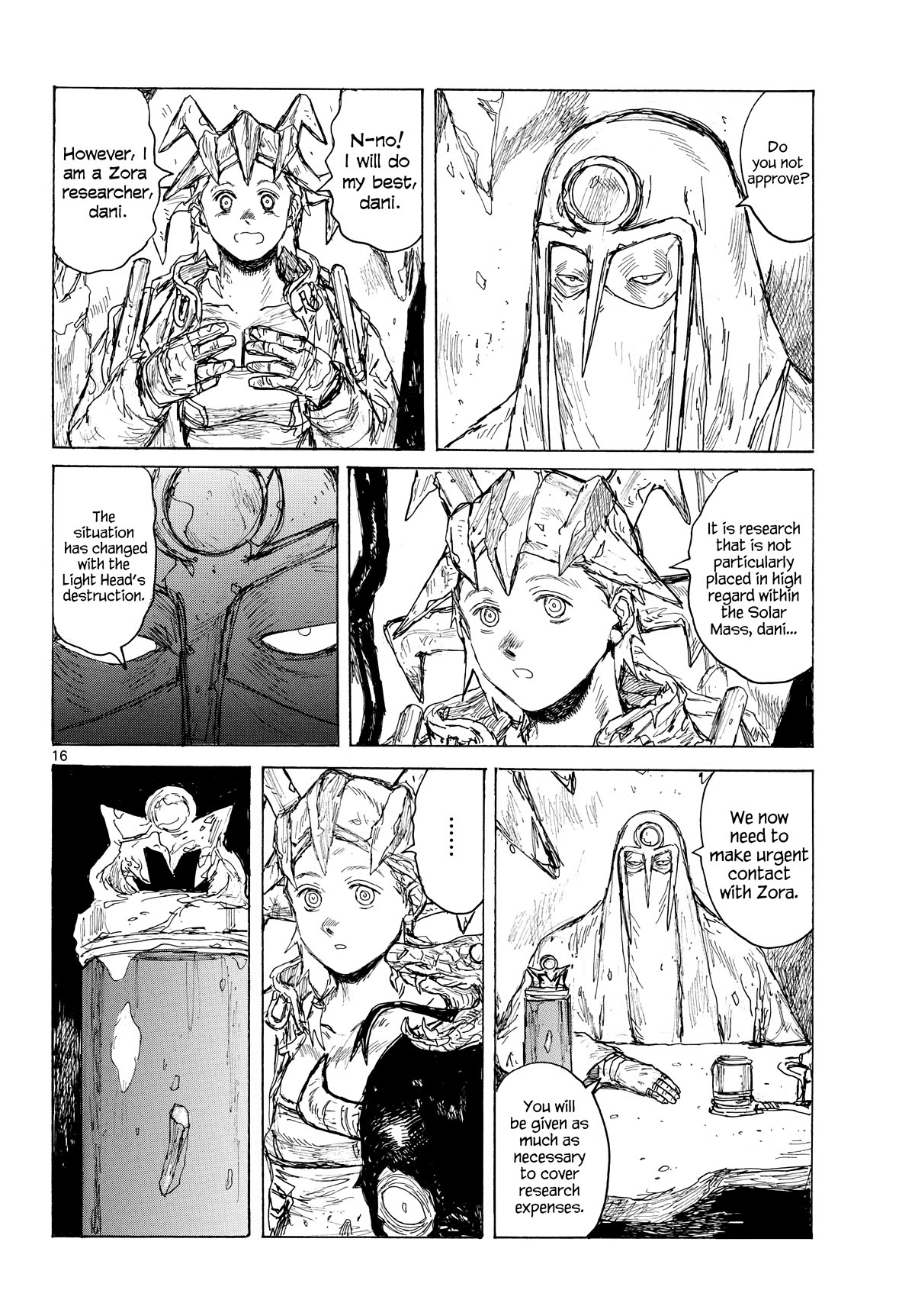 Dai Dark Chapter 43 page 16 - Chapter 43: Snake Work