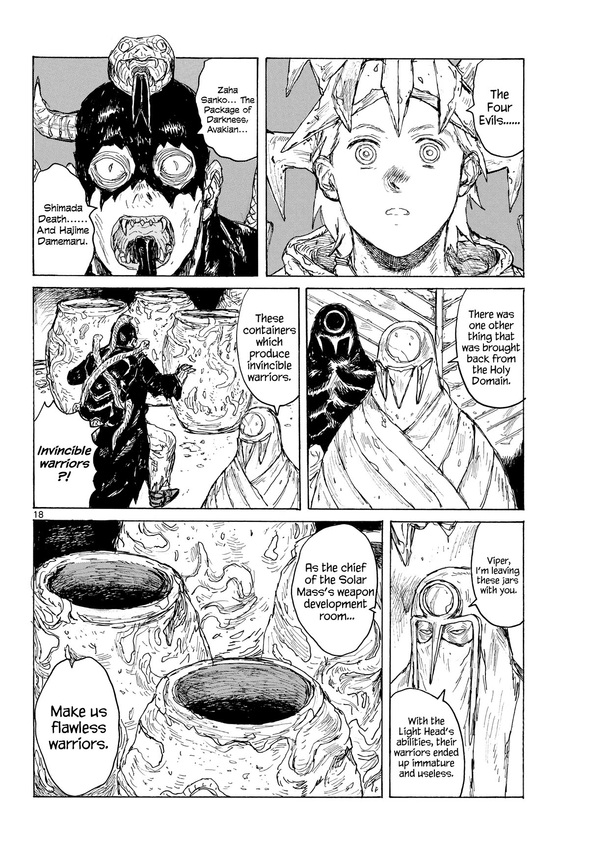 Dai Dark Chapter 43 page 18 - Chapter 43: Snake Work