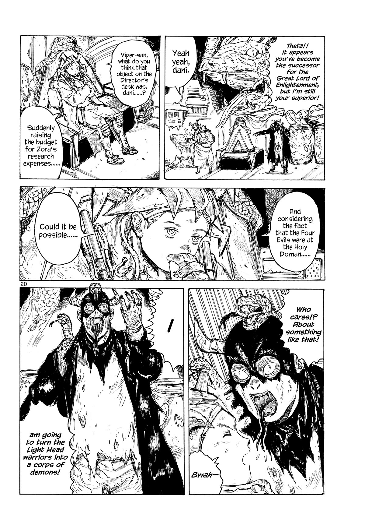 Dai Dark Chapter 43 page 20 - Chapter 43: Snake Work