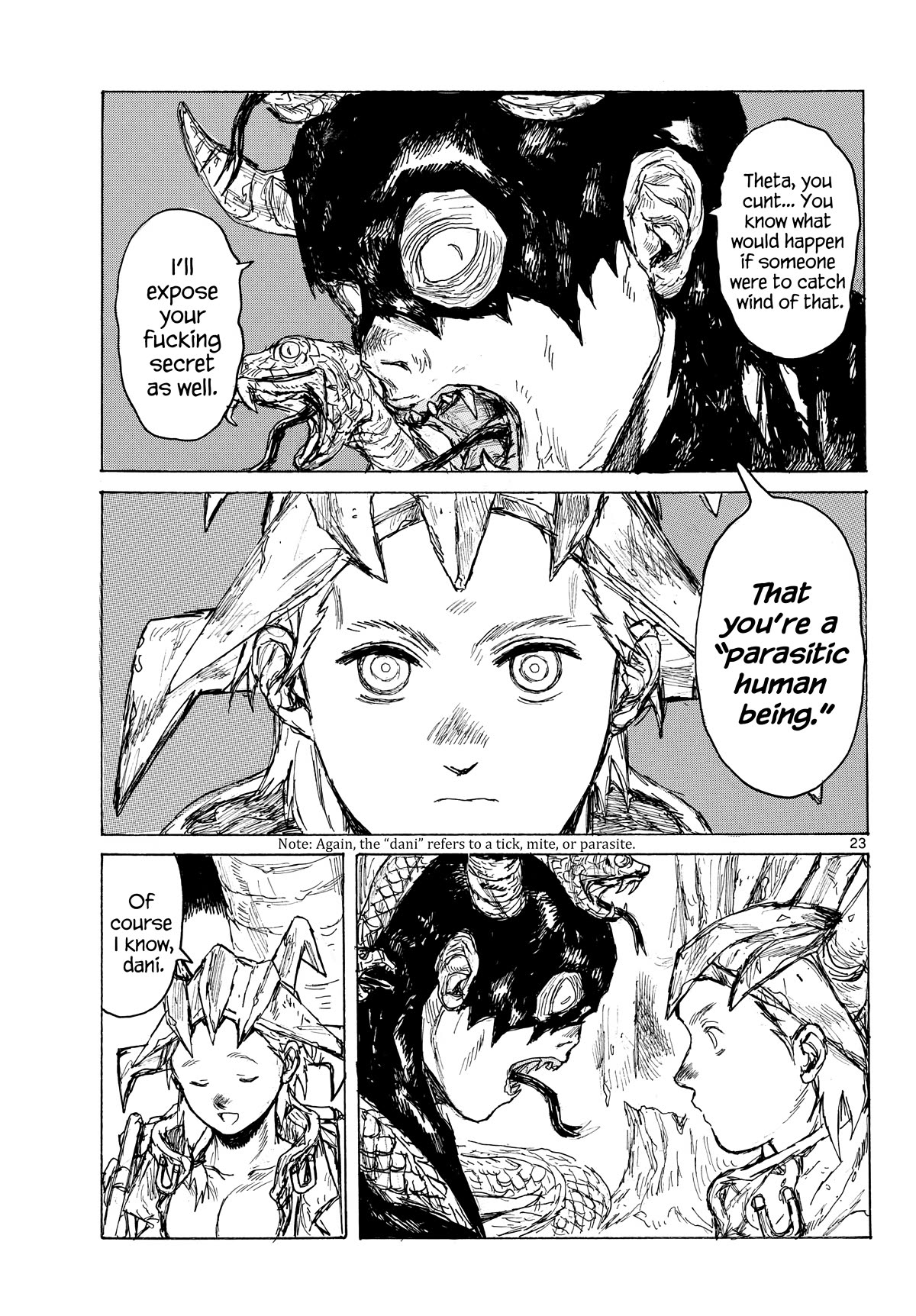 Dai Dark Chapter 43 page 23 - Chapter 43: Snake Work