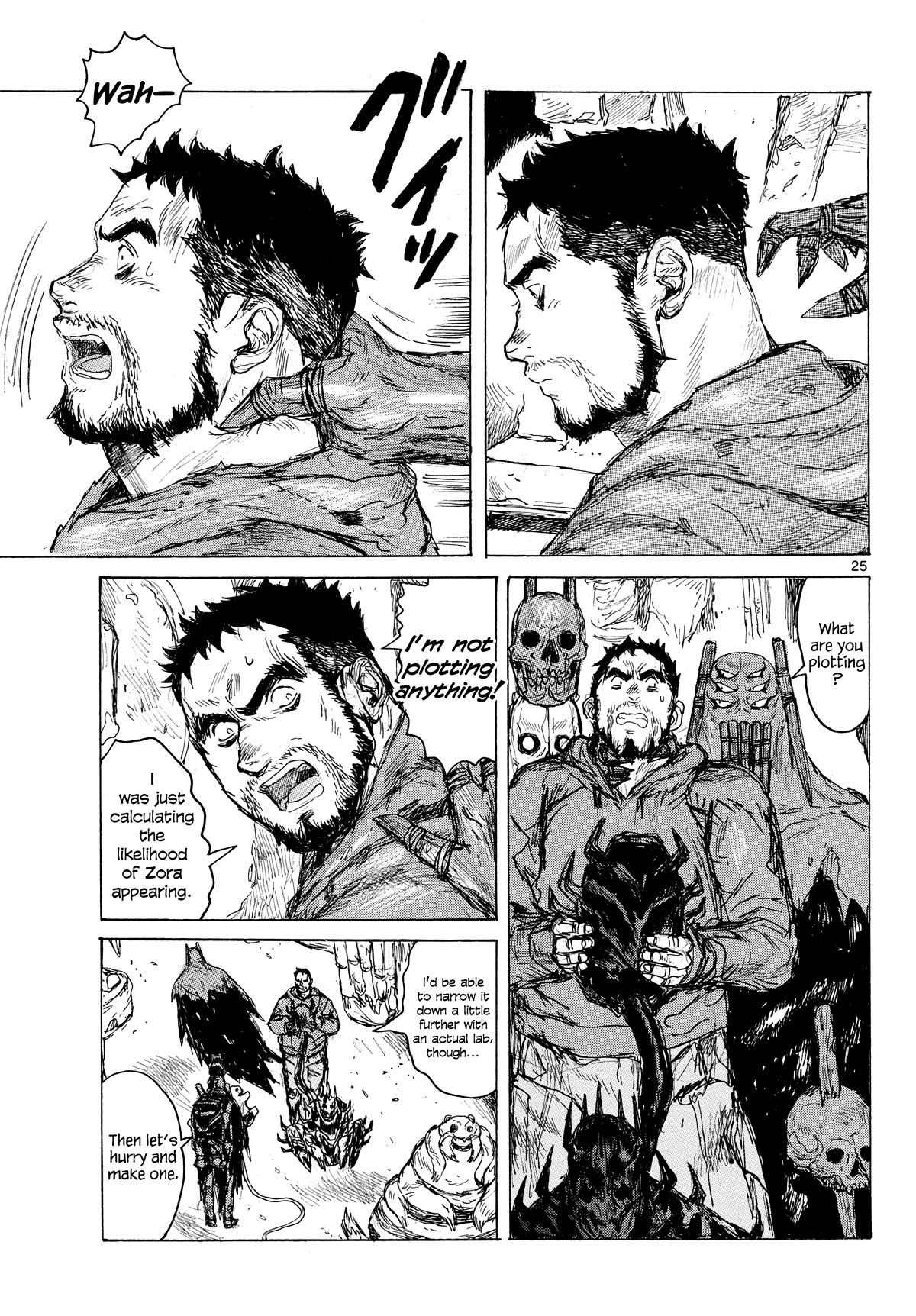 Dai Dark Chapter 43 page 25 - Chapter 43: Snake Work