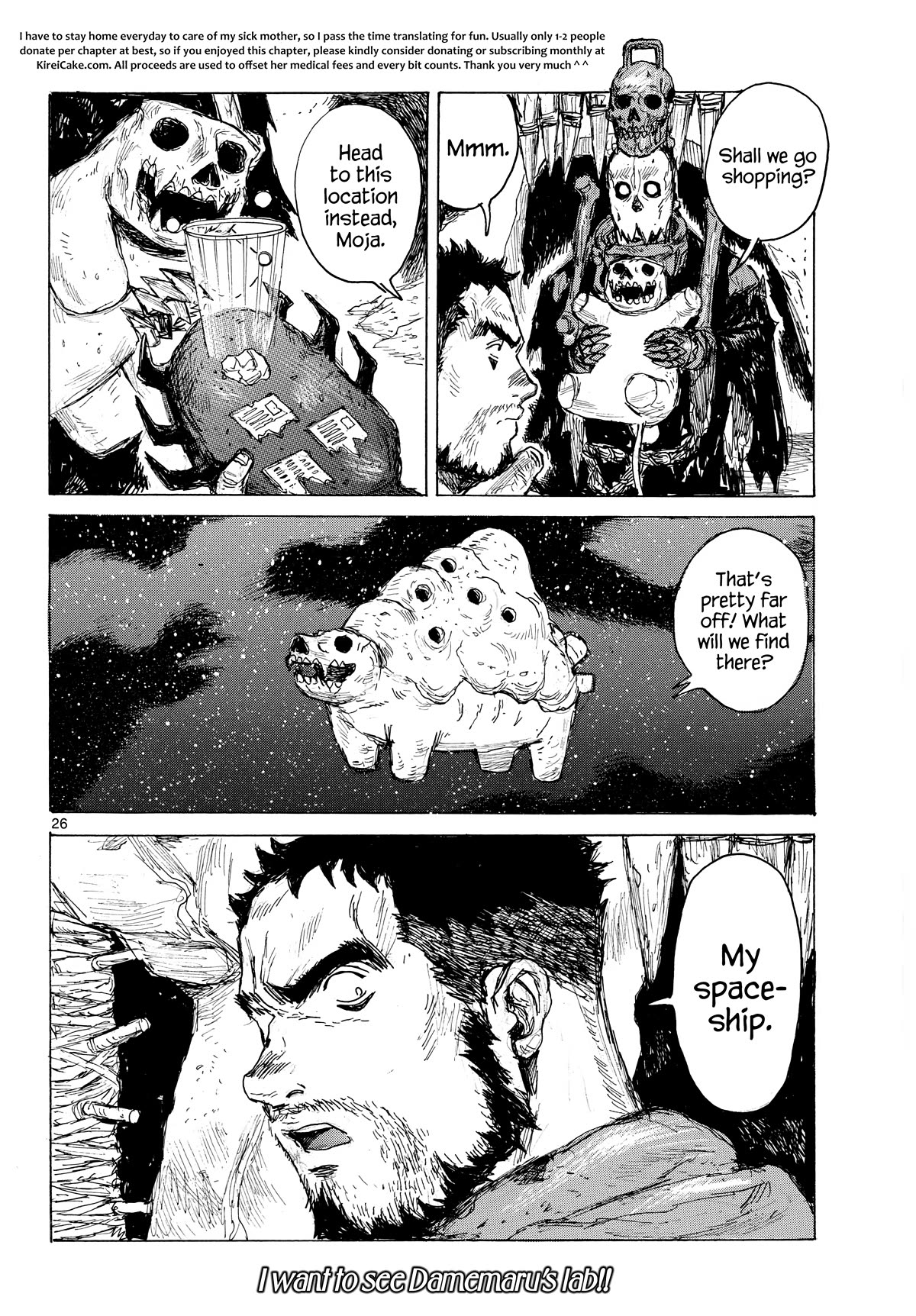 Dai Dark Chapter 43 page 26 - Chapter 43: Snake Work