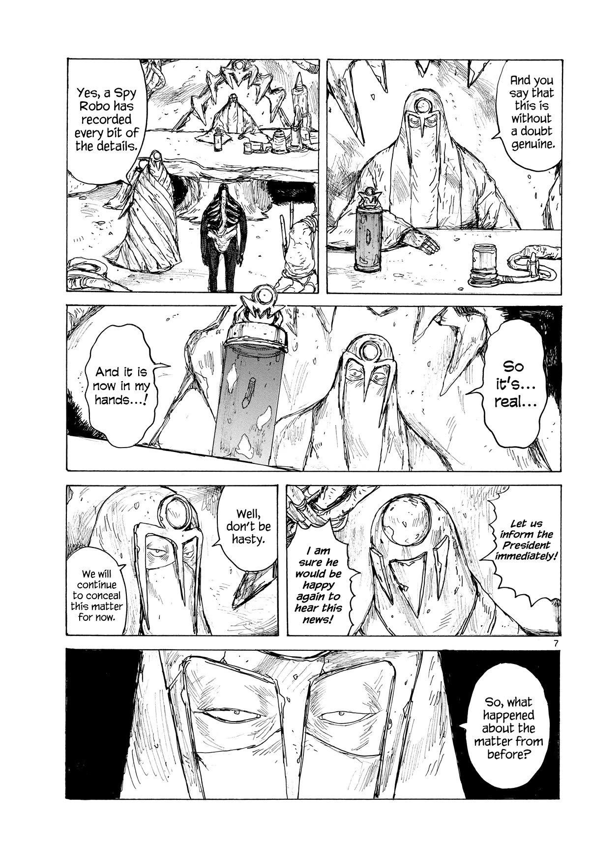 Dai Dark Chapter 43 page 7 - Chapter 43: Snake Work