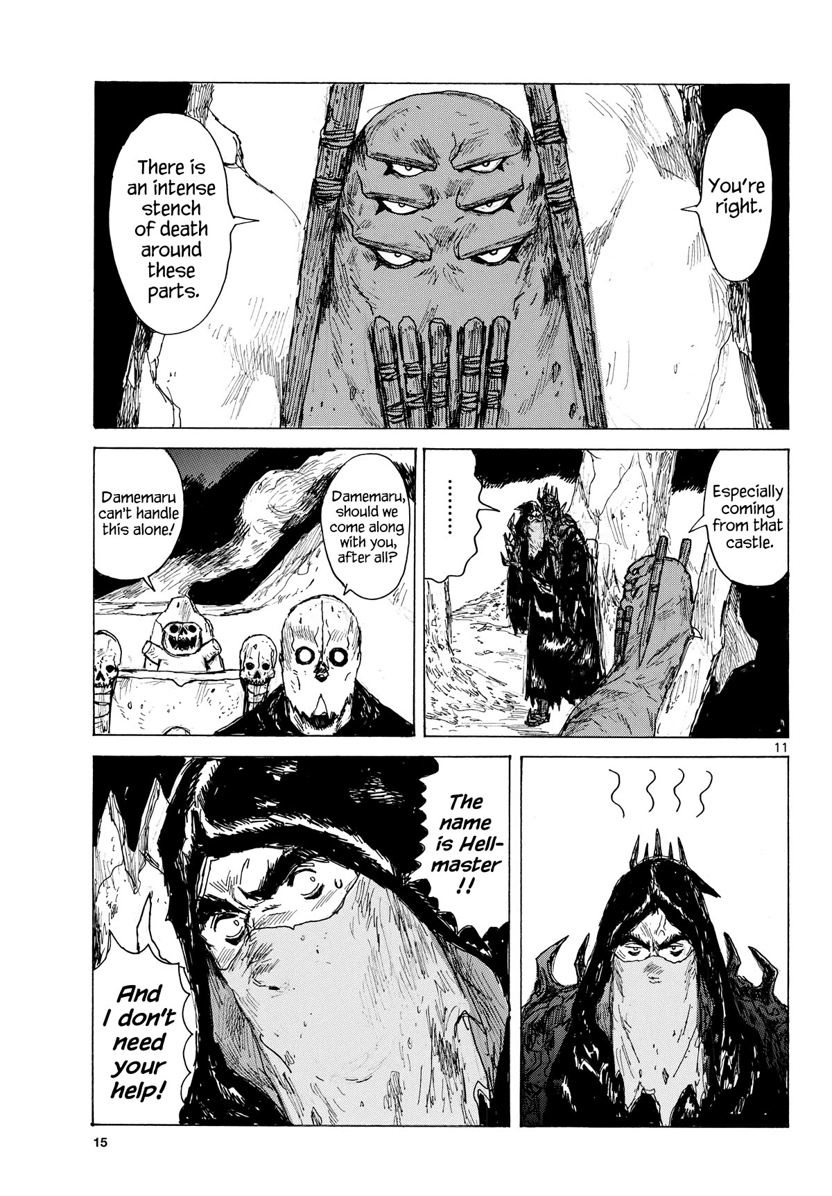 Dai Dark Chapter 44 page 11 - Chapter 44: This is the Damema-Room
