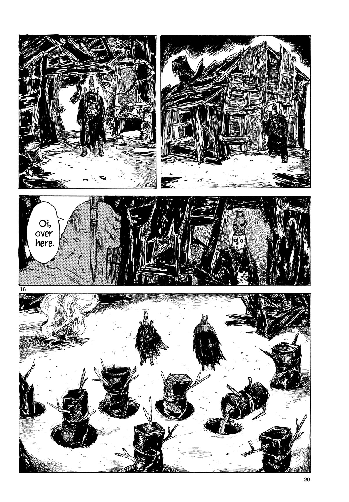 Dai Dark Chapter 44 page 16 - Chapter 44: This is the Damema-Room