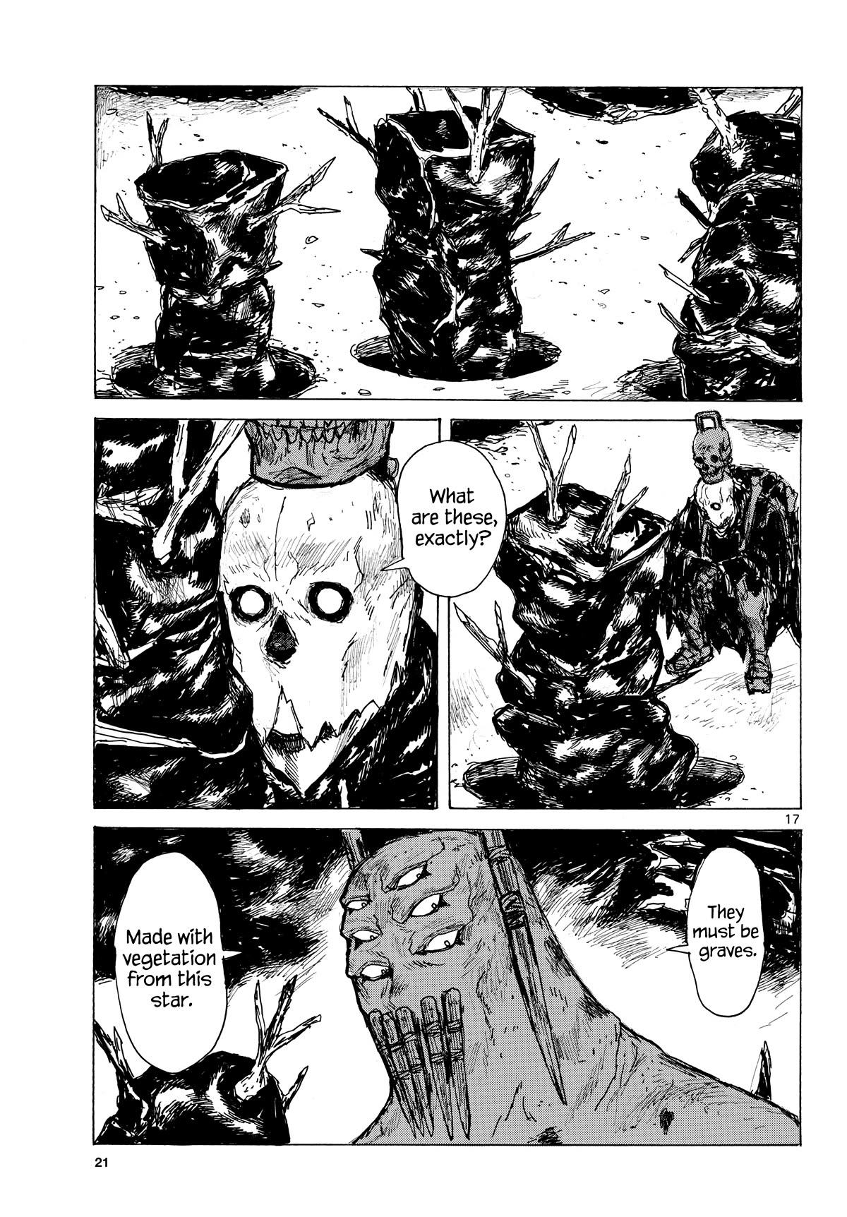 Dai Dark Chapter 44 page 17 - Chapter 44: This is the Damema-Room