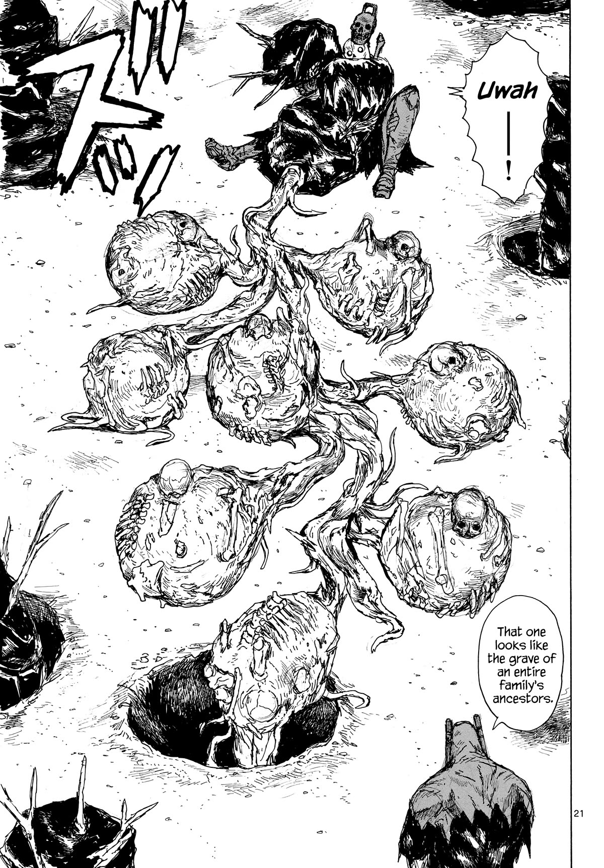 Dai Dark Chapter 44 page 21 - Chapter 44: This is the Damema-Room