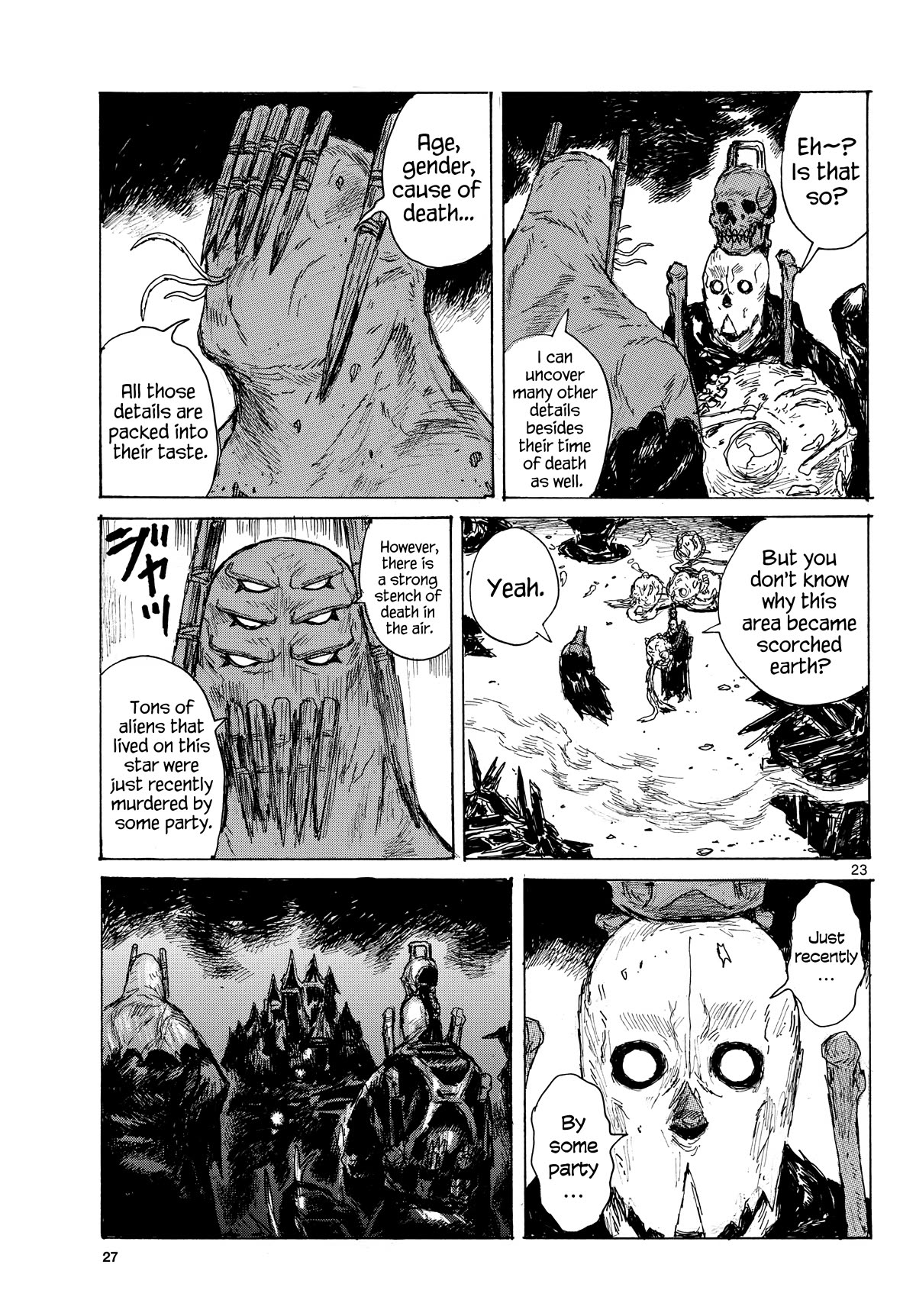 Dai Dark Chapter 44 page 23 - Chapter 44: This is the Damema-Room