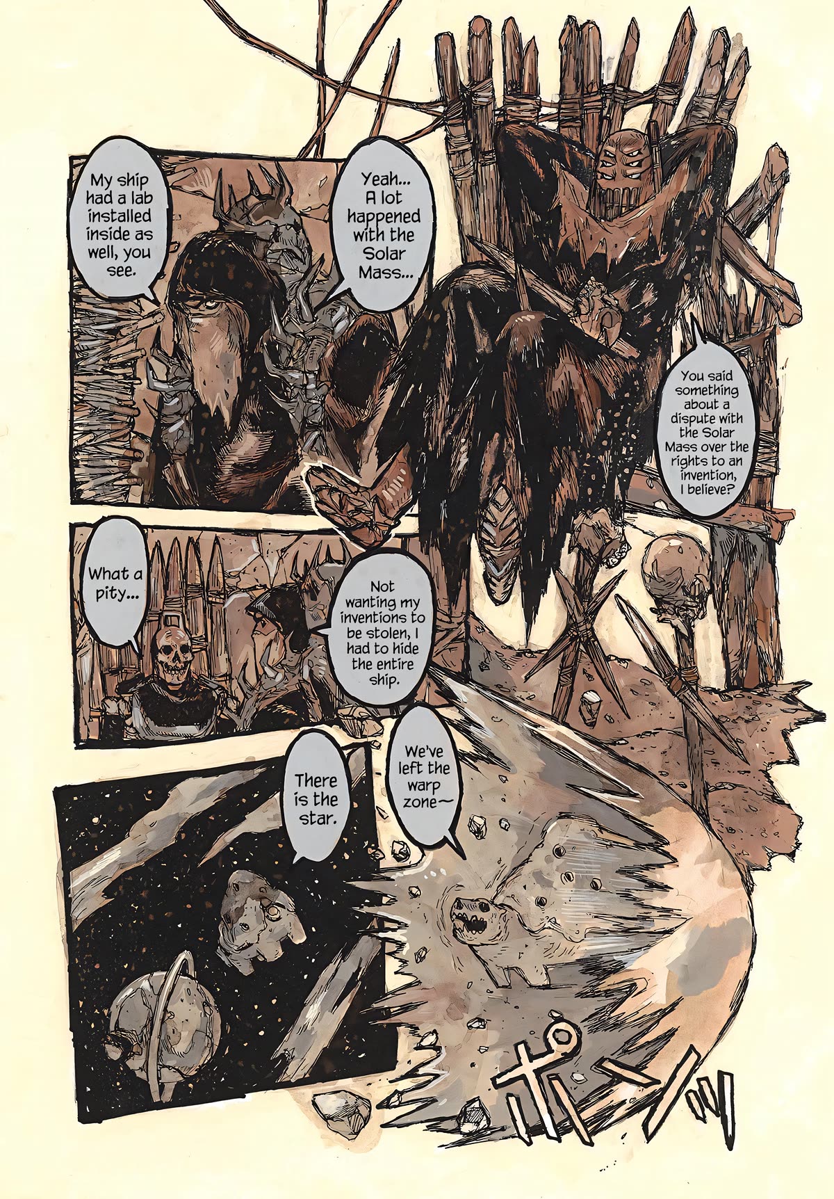 Dai Dark Chapter 44 page 4 - Chapter 44: This is the Damema-Room