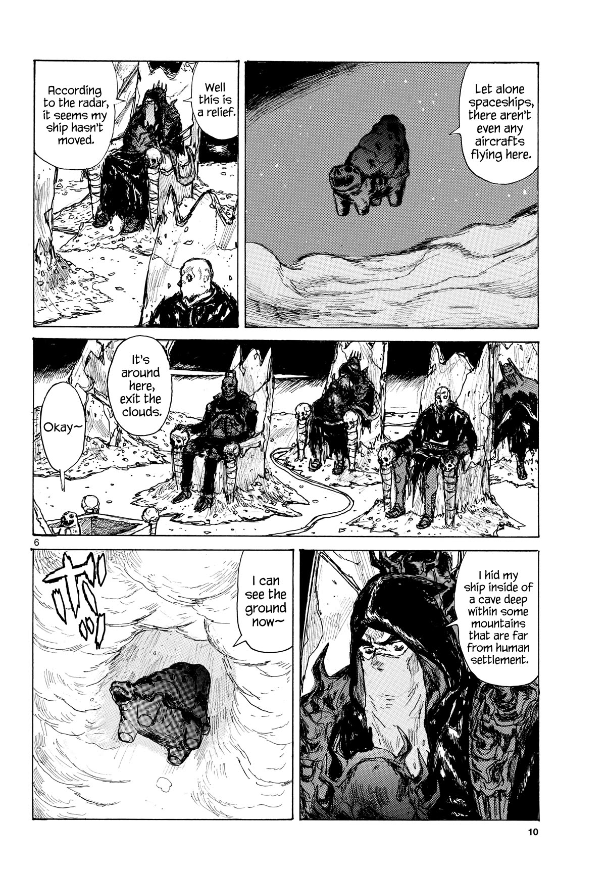 Dai Dark Chapter 44 page 6 - Chapter 44: This is the Damema-Room