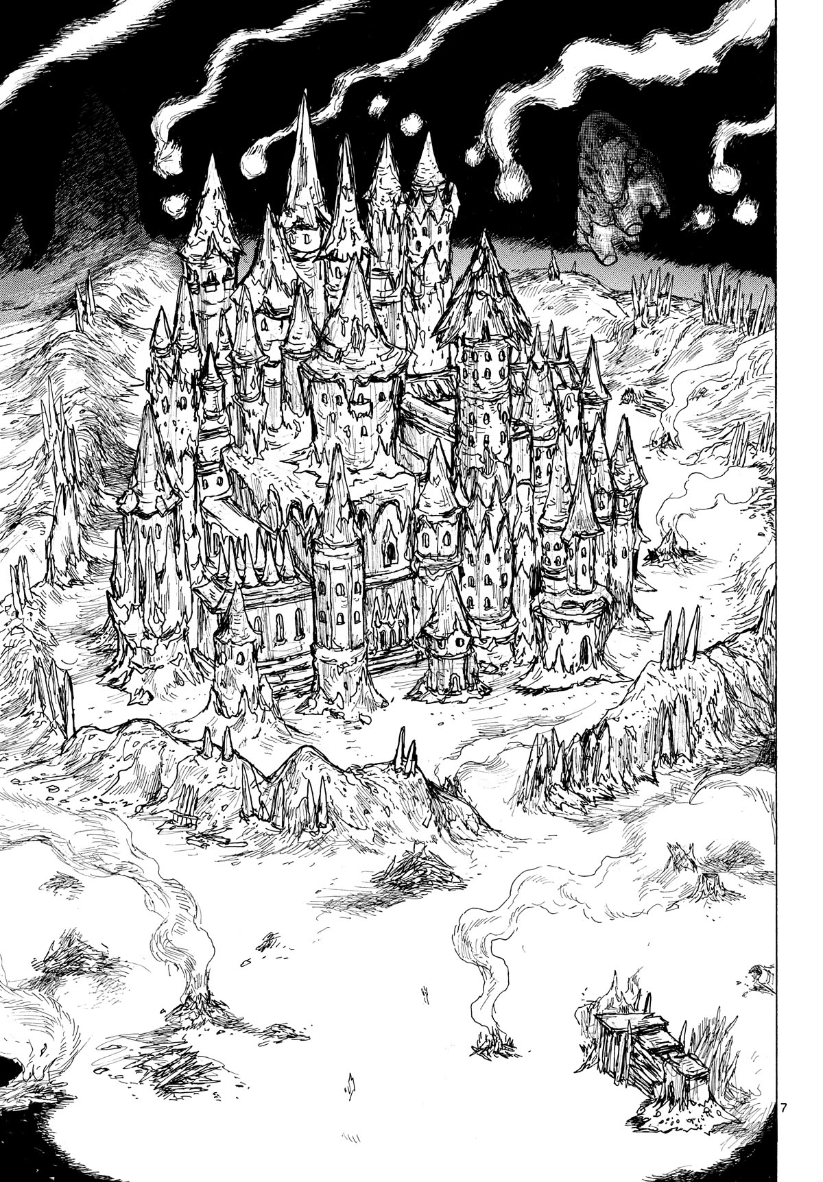 Dai Dark Chapter 44 page 7 - Chapter 44: This is the Damema-Room