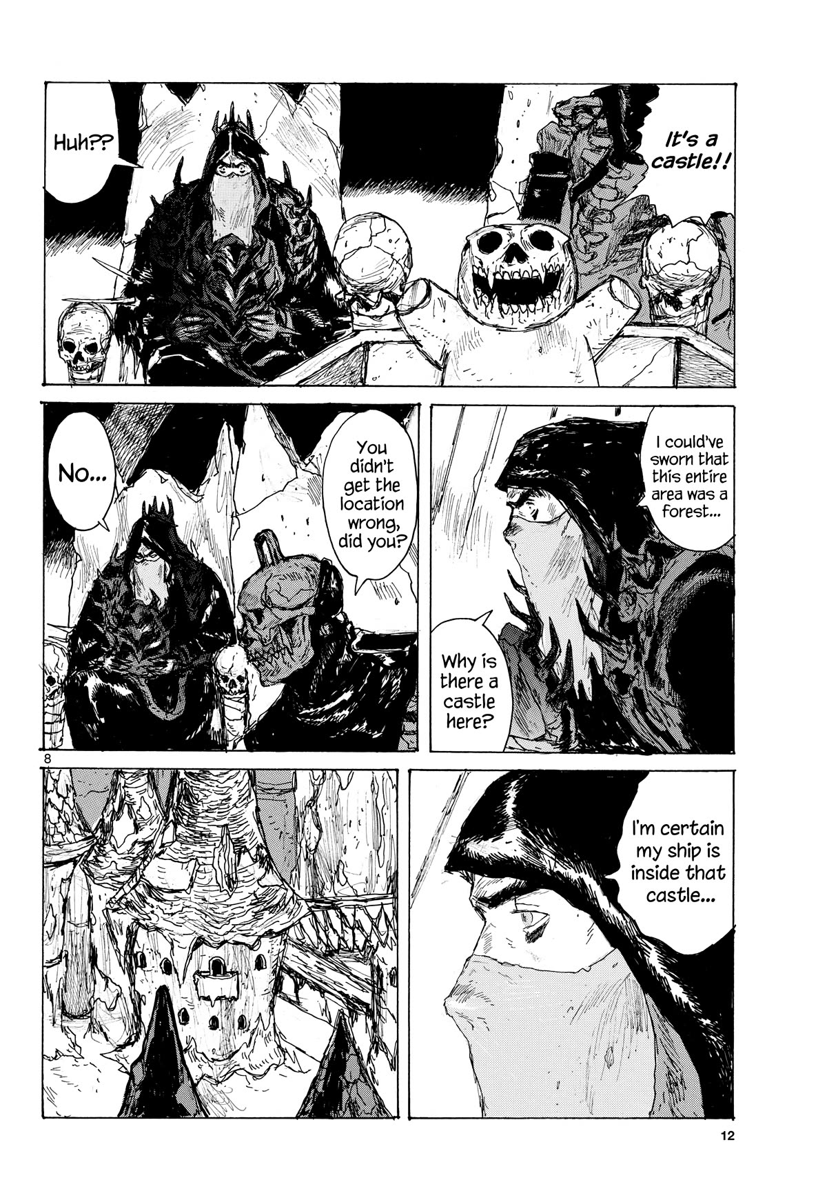 Dai Dark Chapter 44 page 8 - Chapter 44: This is the Damema-Room