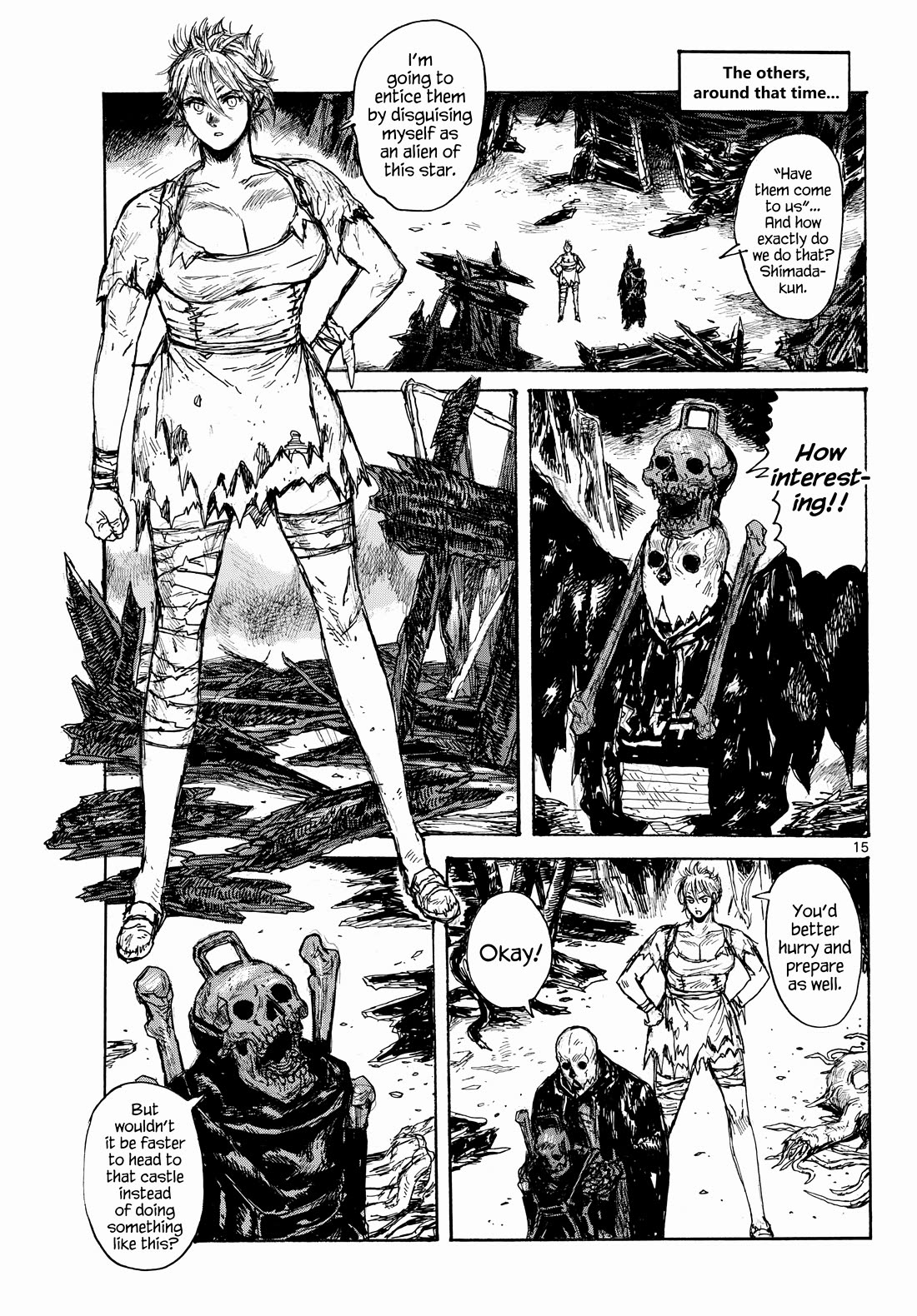 Dai Dark Chapter 46 page 15 - Chapter 46: Weak Weak Camouflage