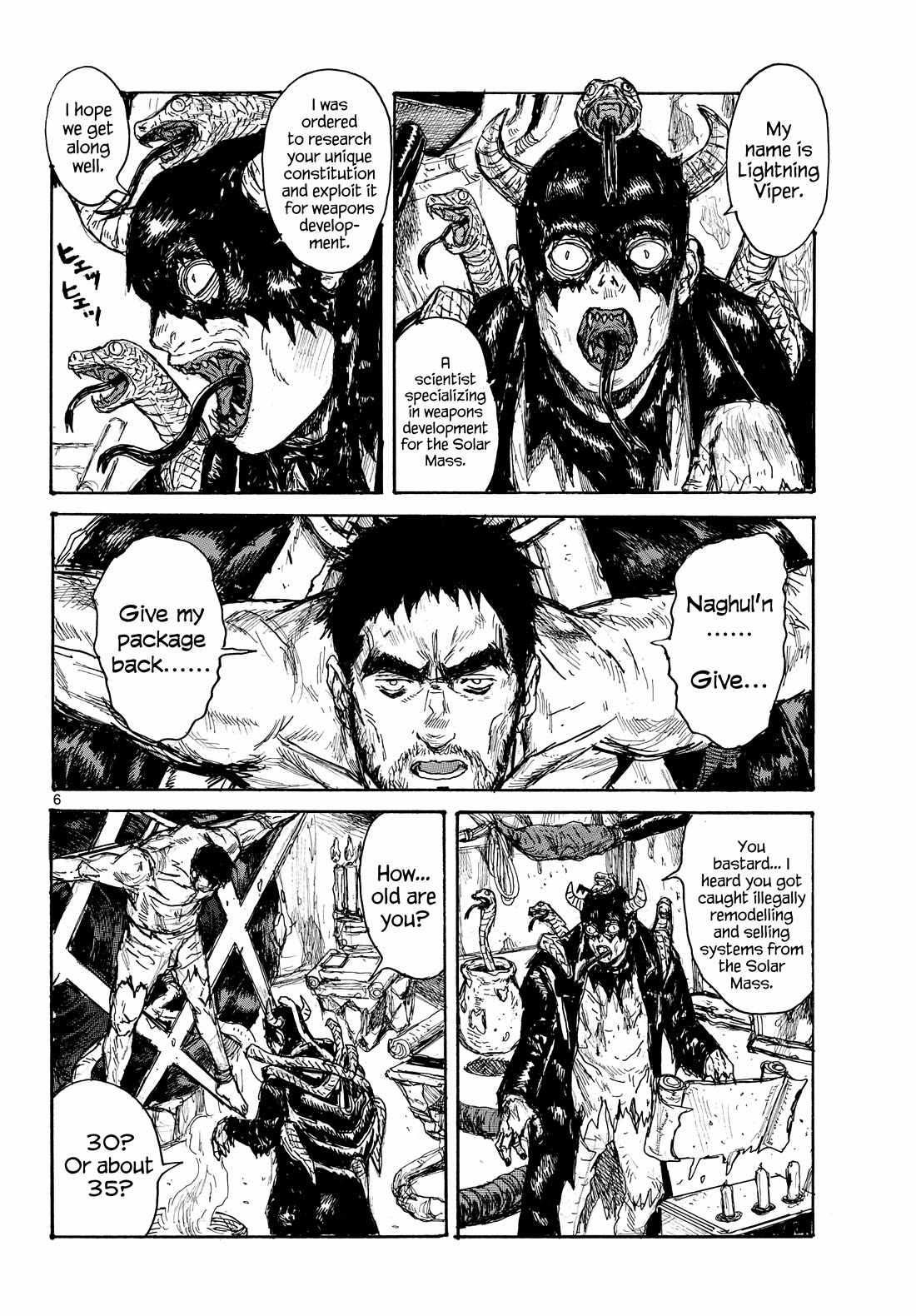 Dai Dark Chapter 46 page 6 - Chapter 46: Weak Weak Camouflage
