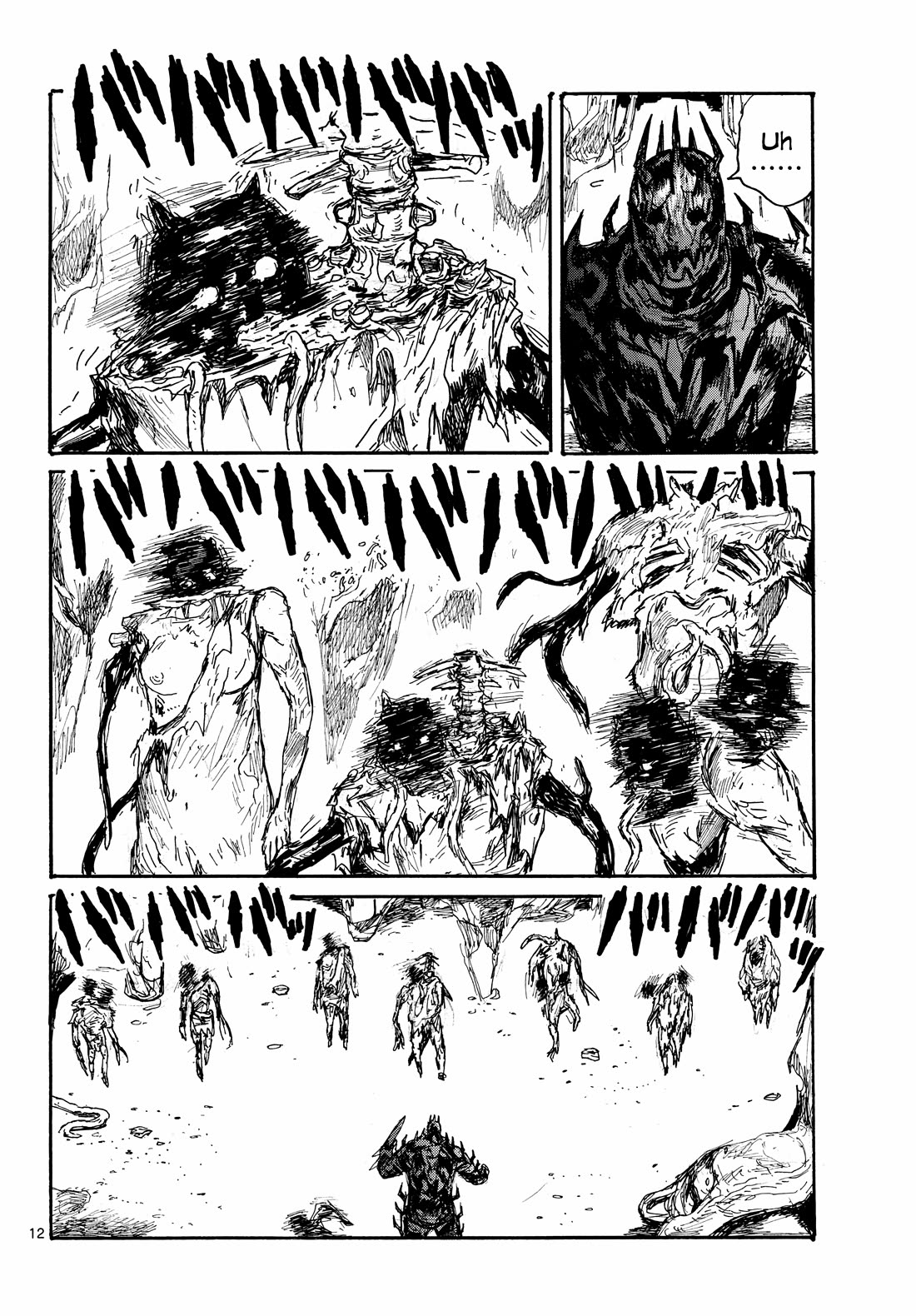 Dai Dark Chapter 47 page 12 - Chapter 47: Black Tremors