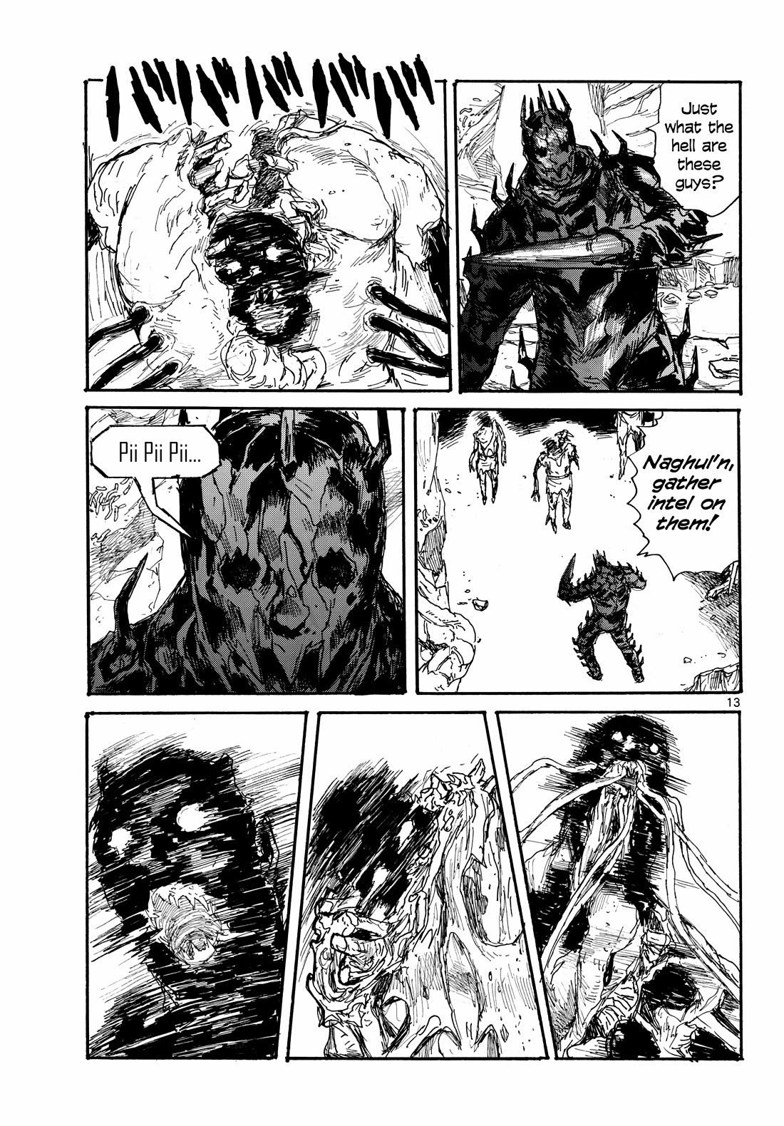 Dai Dark Chapter 47 page 13 - Chapter 47: Black Tremors