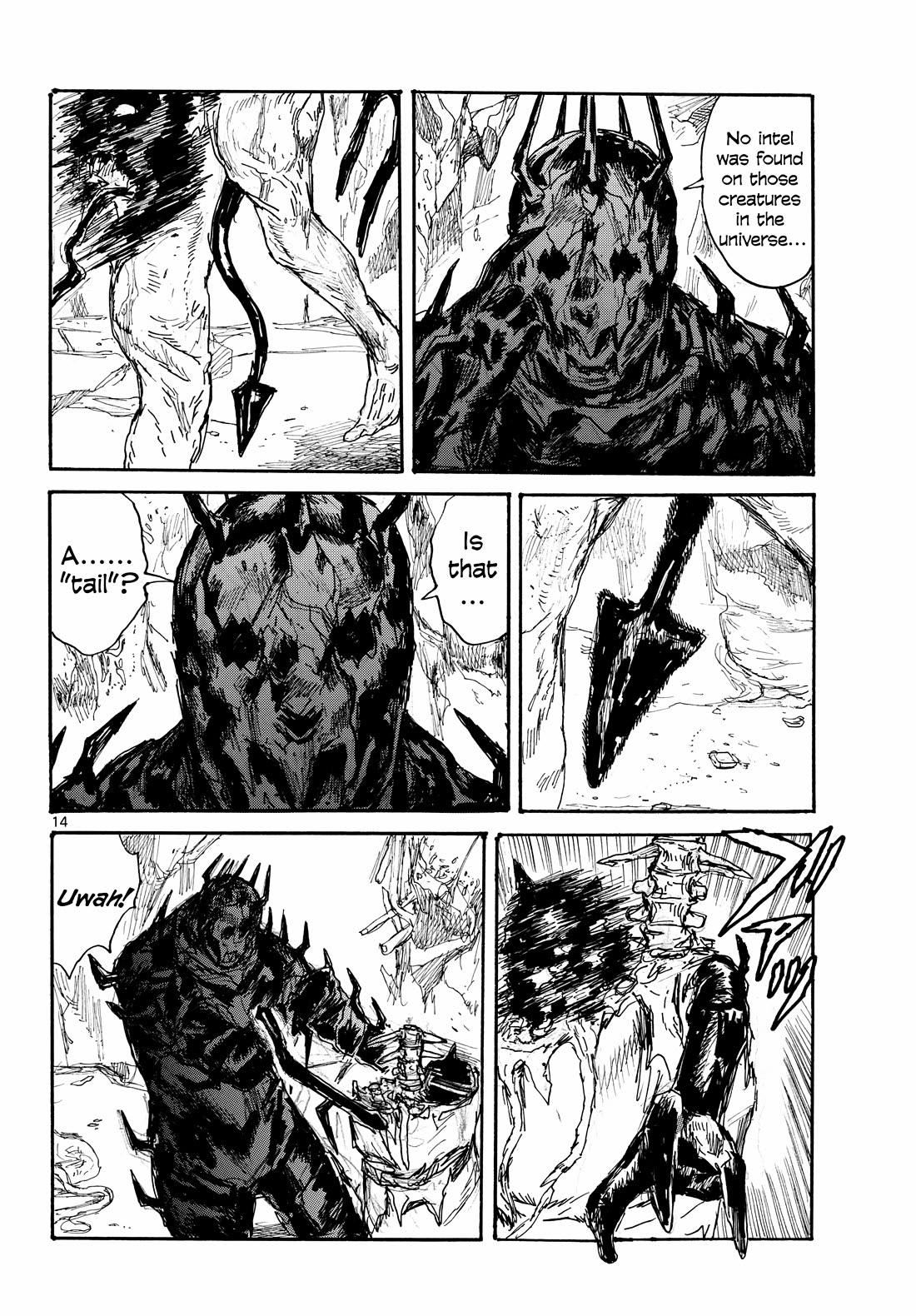 Dai Dark Chapter 47 page 14 - Chapter 47: Black Tremors