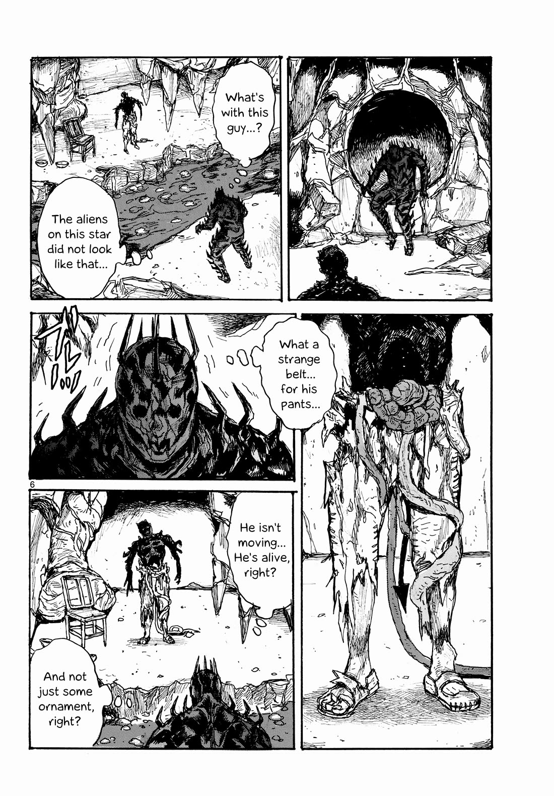 Dai Dark Chapter 47 page 6 - Chapter 47: Black Tremors