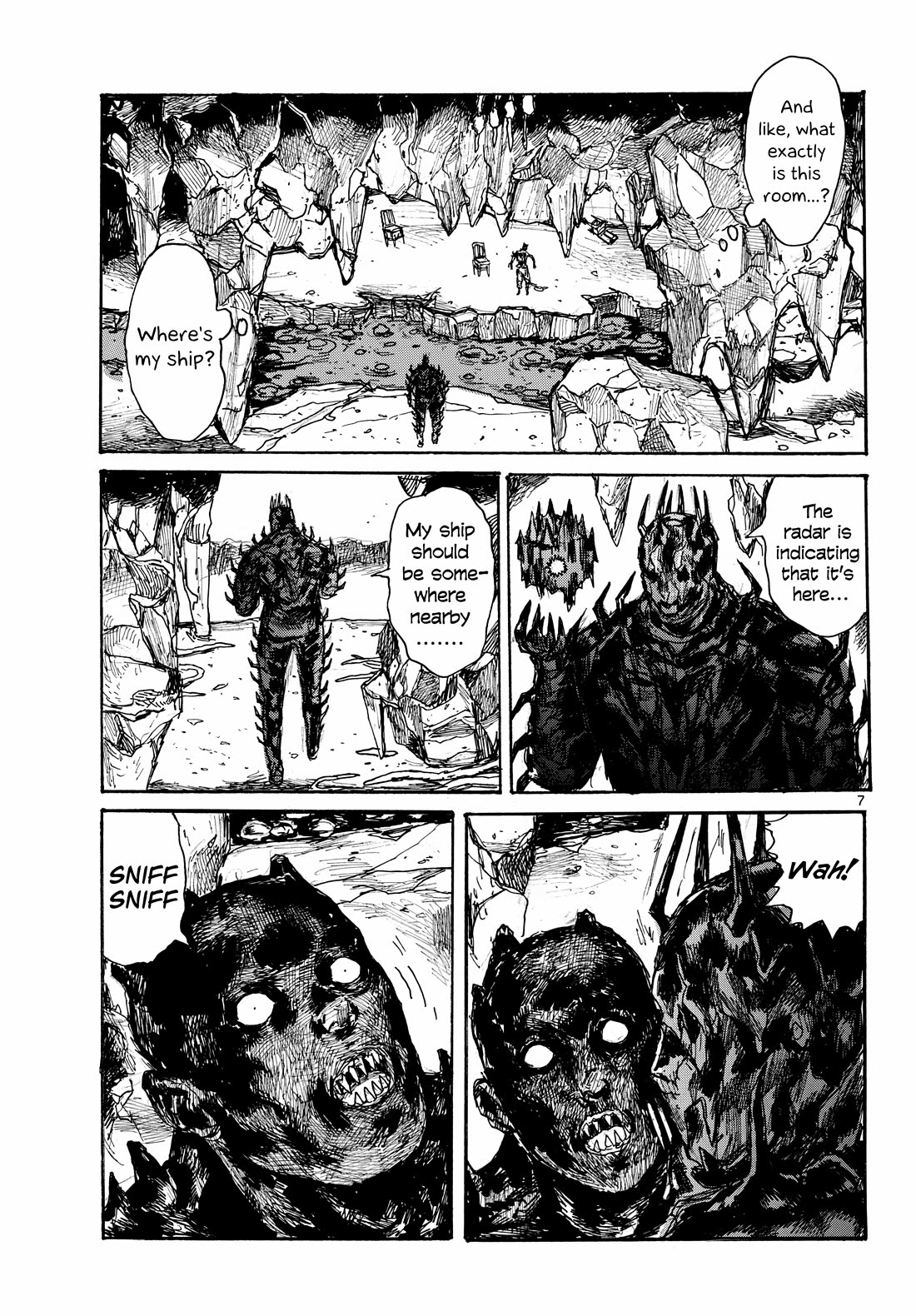 Dai Dark Chapter 47 page 7 - Chapter 47: Black Tremors